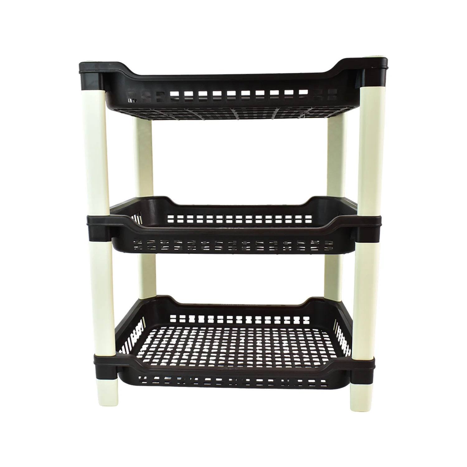 Apex Big Multi use Plastic Storage Rack – 3-Tier (1 Pc) - Image 5