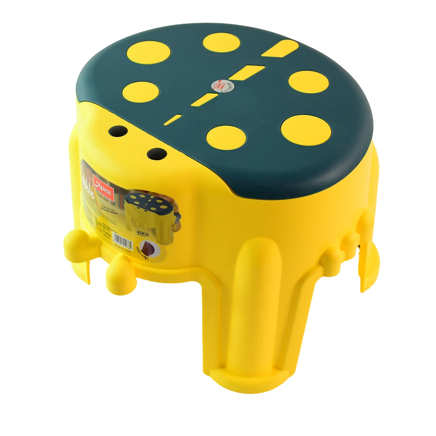 Apex Bubble Kids Stool | Durable Plastic Step Stool for Kids  (1 Pc) - Image 5
