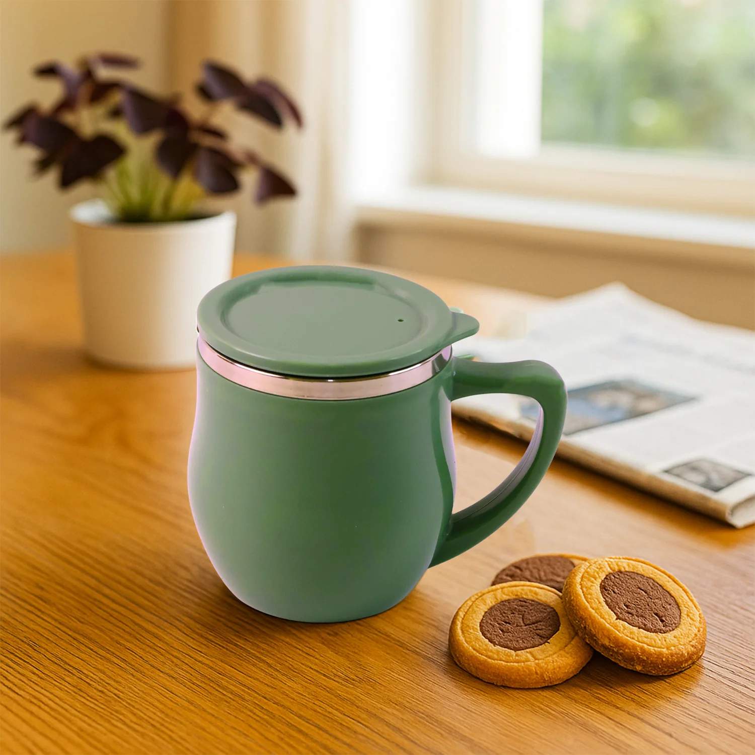 Apex Double-Wall Desk Mug - (200ML / 1 Pc) - Image 3