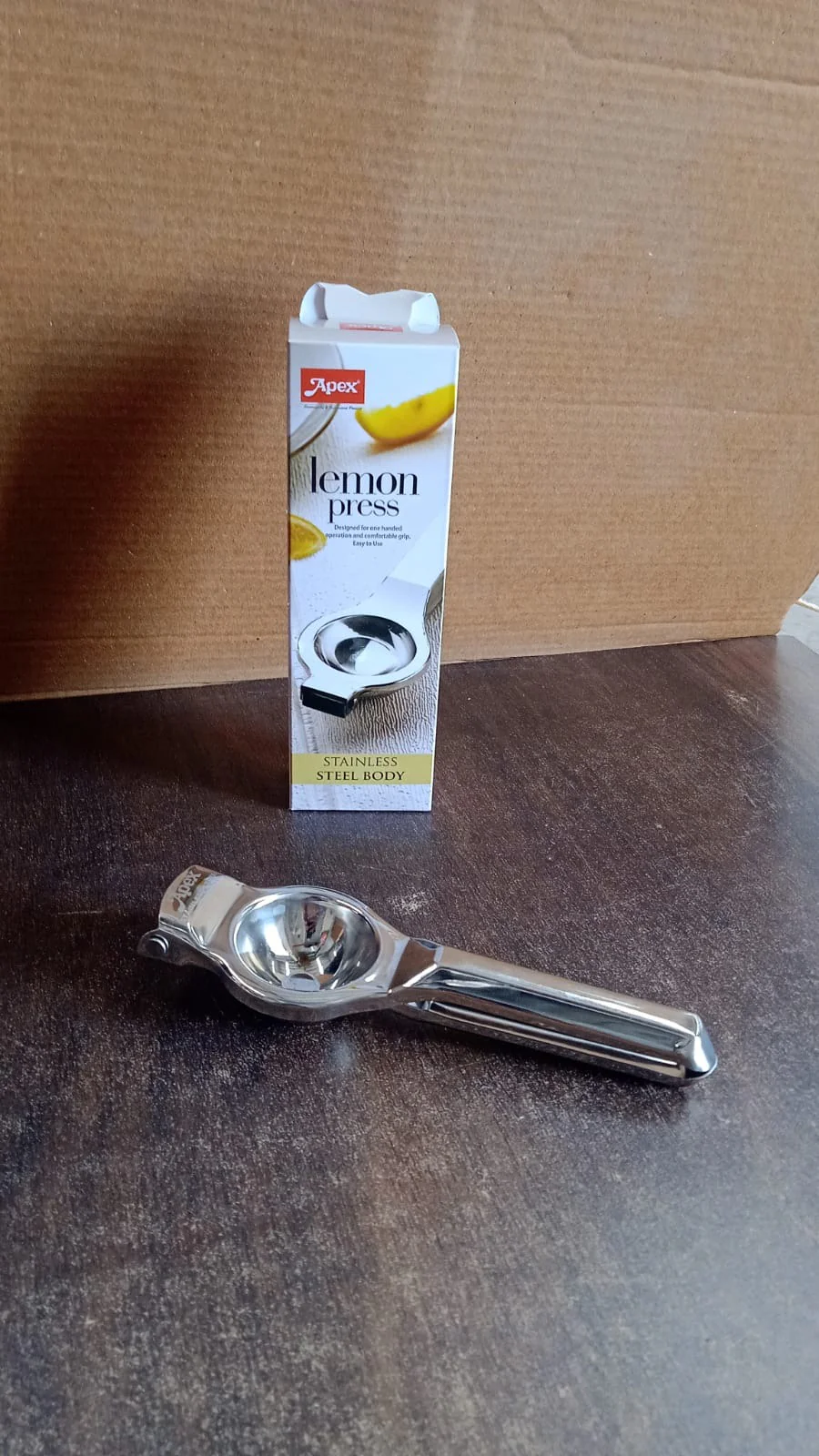 Apex Heavy Duty Stainless Steel Lemon Press Squeezer - Image 7