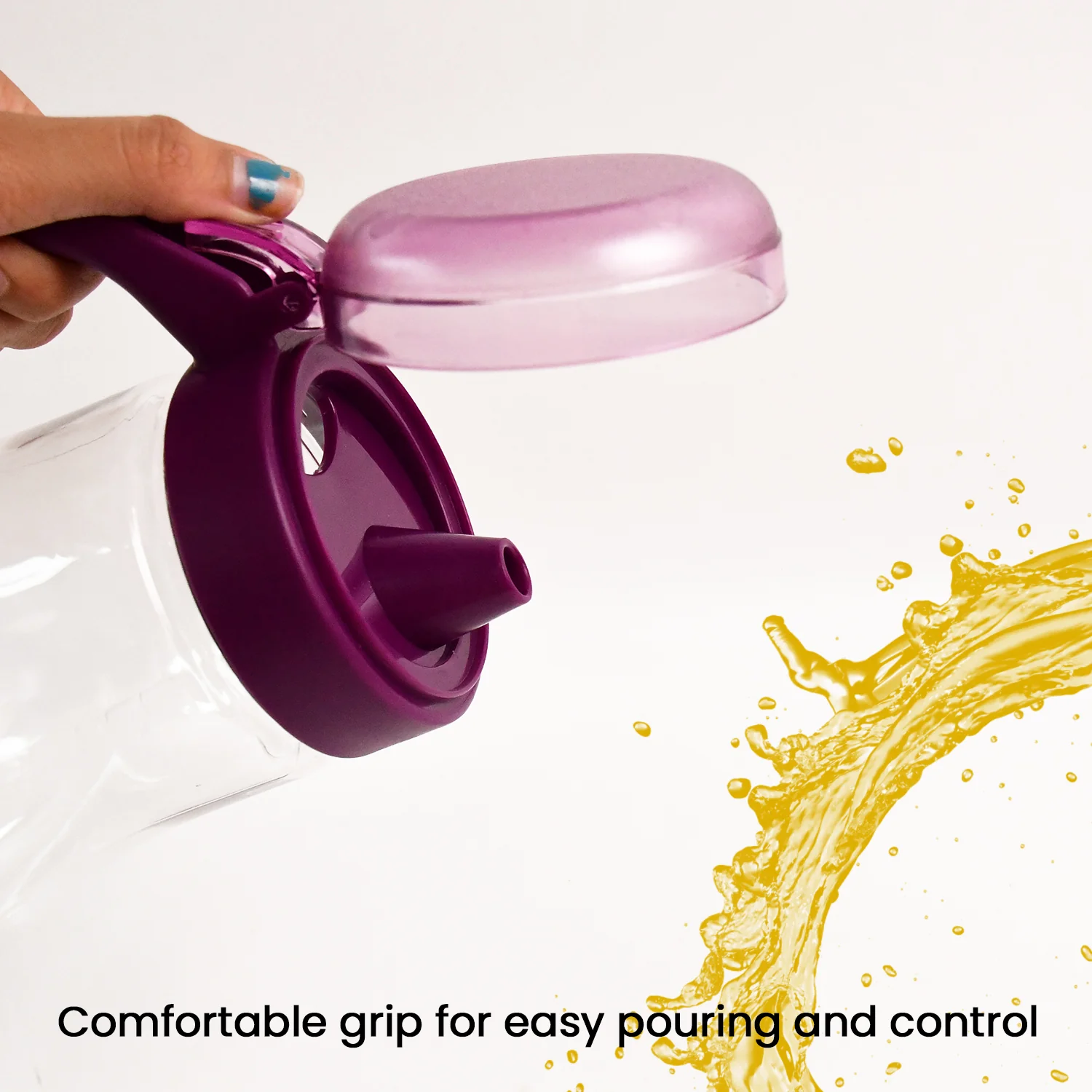 Apex Jessy Oil and Juice Pourer Dispenser Bottle Approx 1000ml (1 Pc) - Image 6