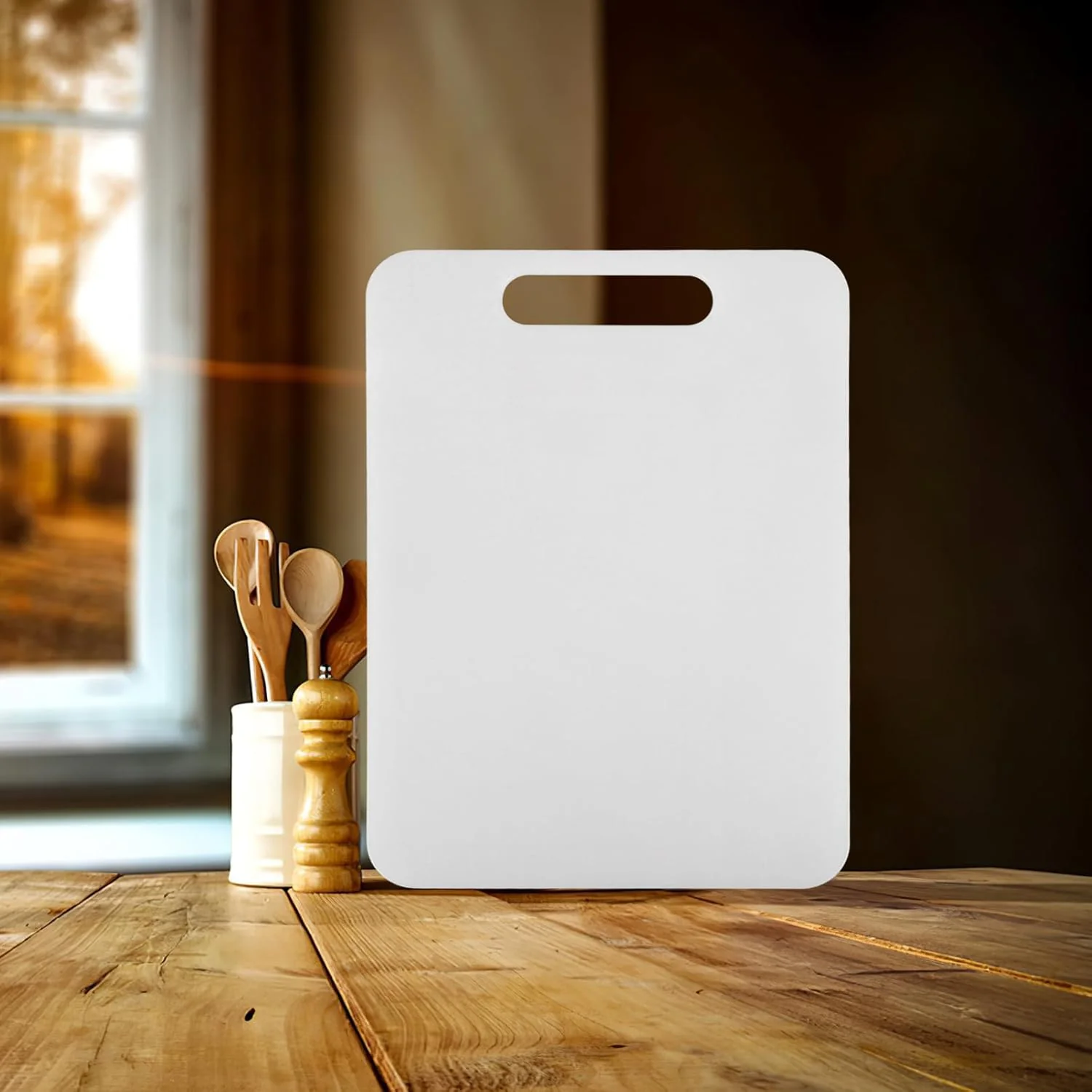 Apex Medium Plastic Chopping Board (36×23 Cm / 1 Pc) - Image 6