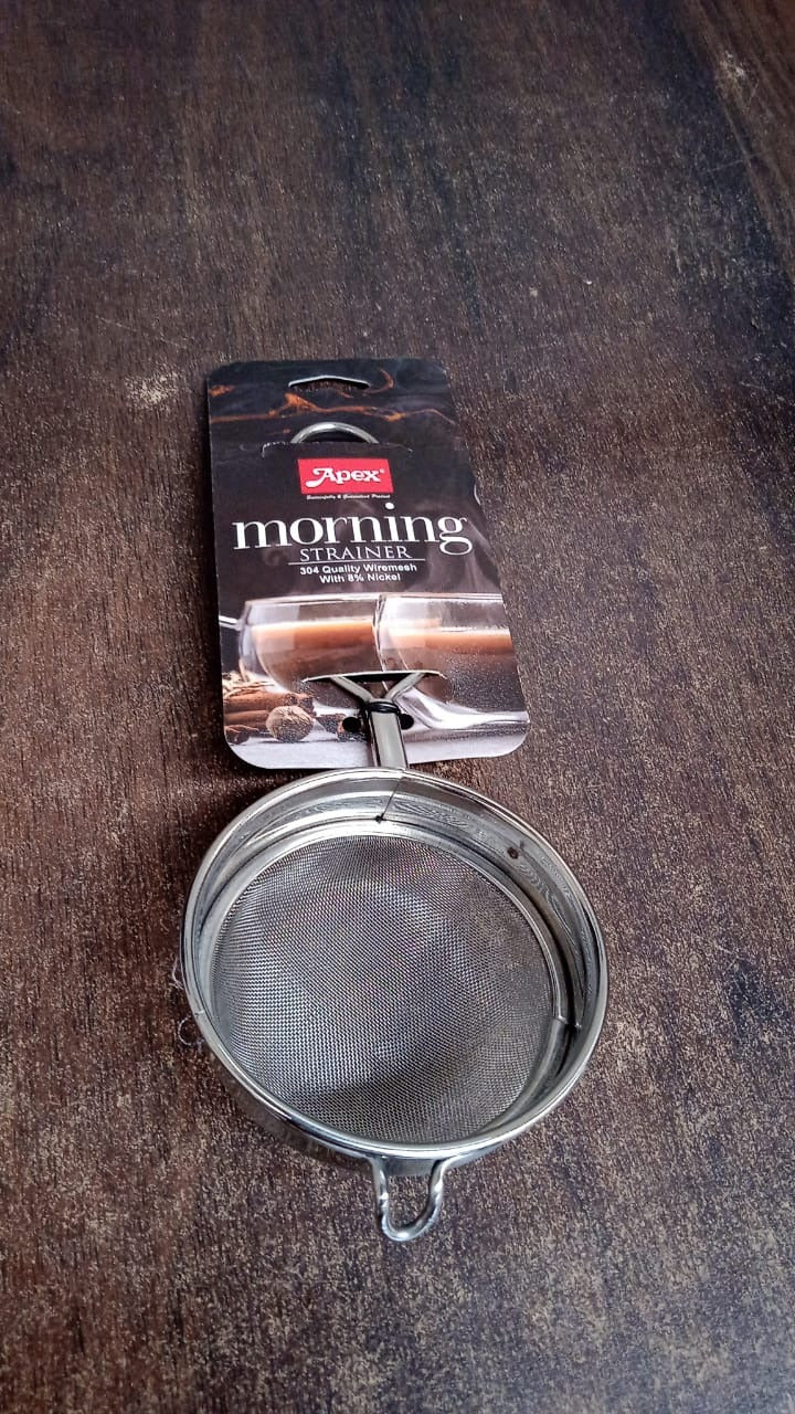Apex Morning Stainless Steel Tea and Coffee Strainer - Image 8