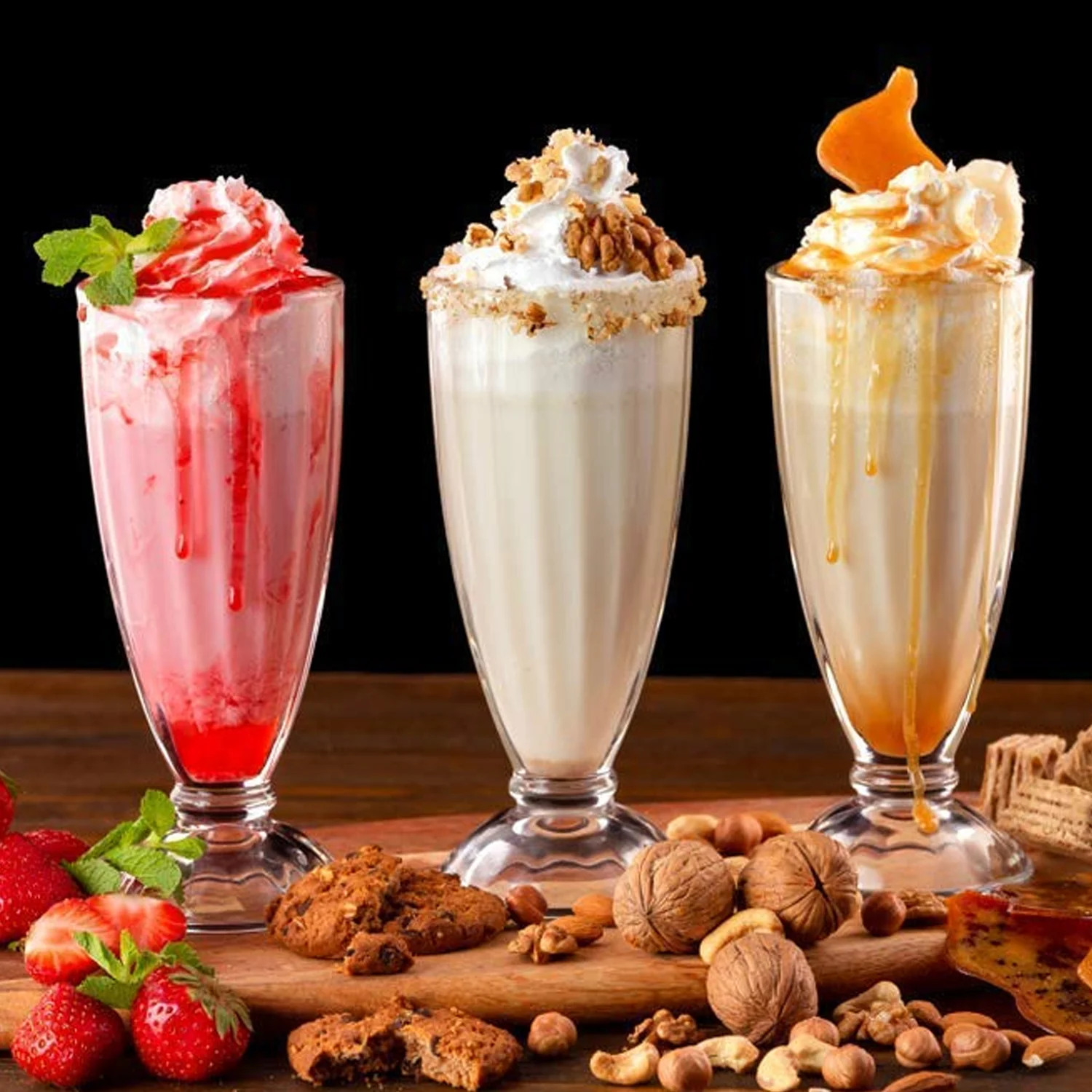 Apex Premium Dessert & Falooda Glasses (Approx 400ML / 6 Pc) - Image 3