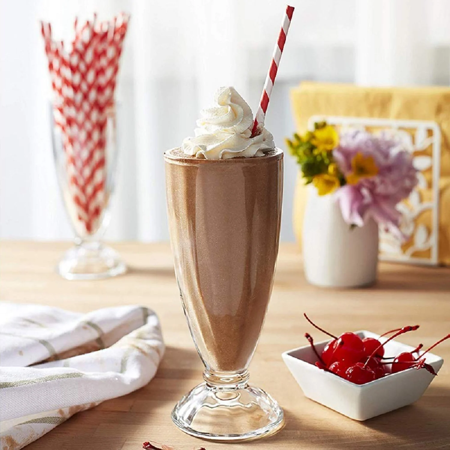 Apex Premium Dessert & Falooda Glasses (Approx 400ML / 6 Pc) - Image 4