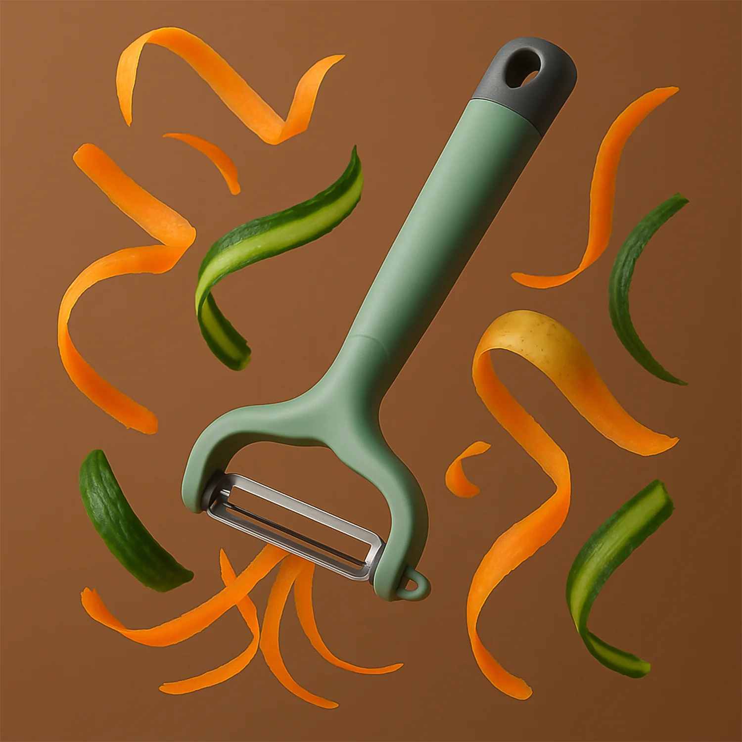 Apex Premium Ergonomic Vegetable Fruit Peeler (1 Pc) - Image 6