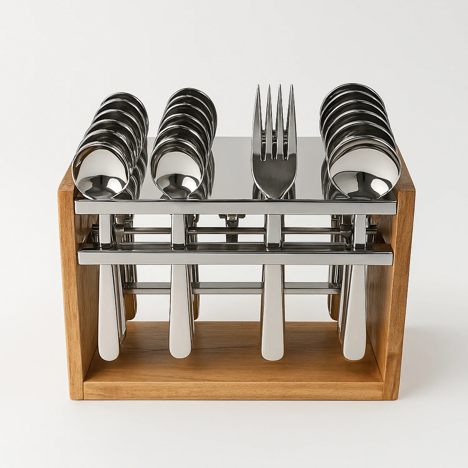 Apex Premium Stainless Steel Cutlery Set (24 Pc) - Image 5