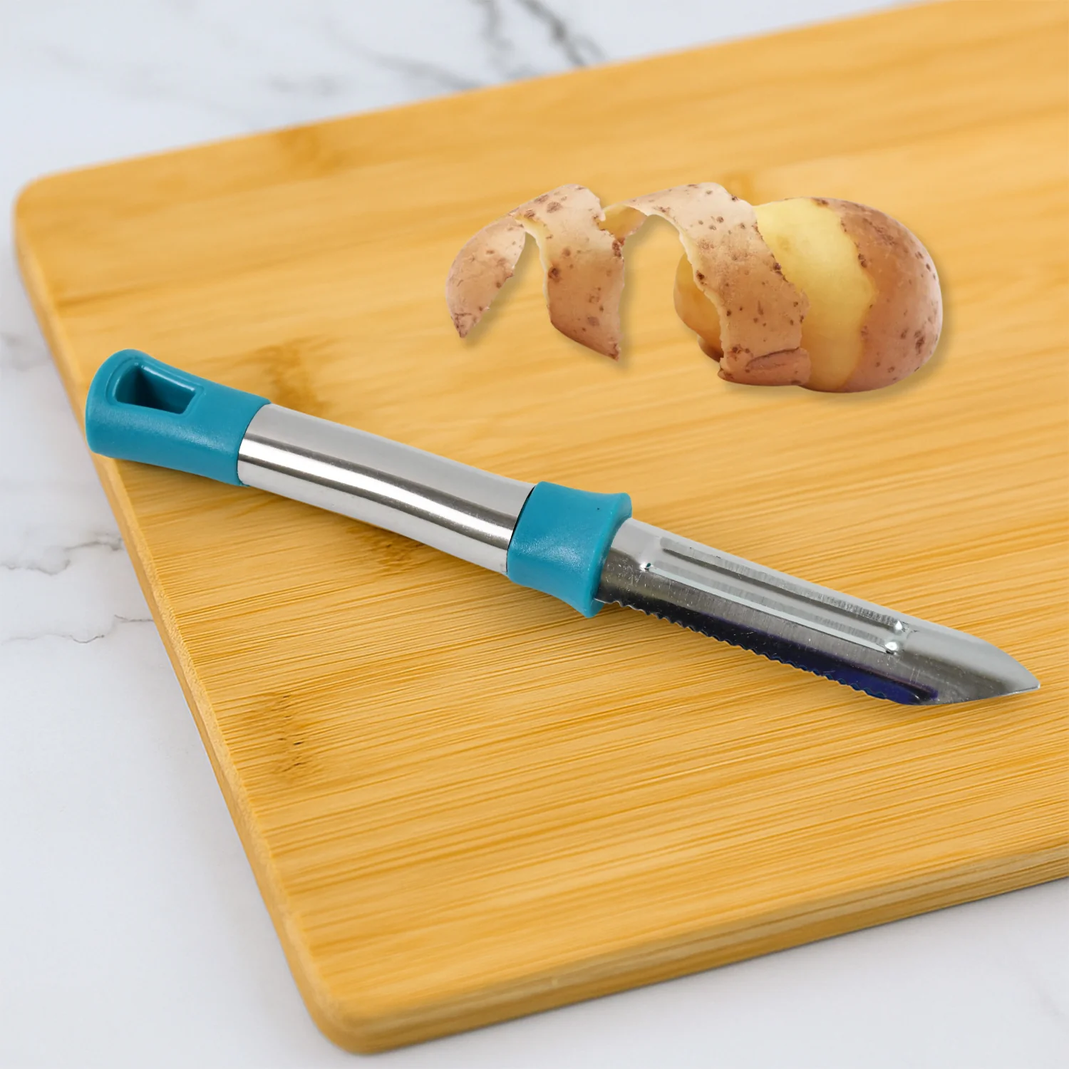 Apex Premium Stainless Steel Vegetable Fruit Peeler (1 Pc) - Image 6