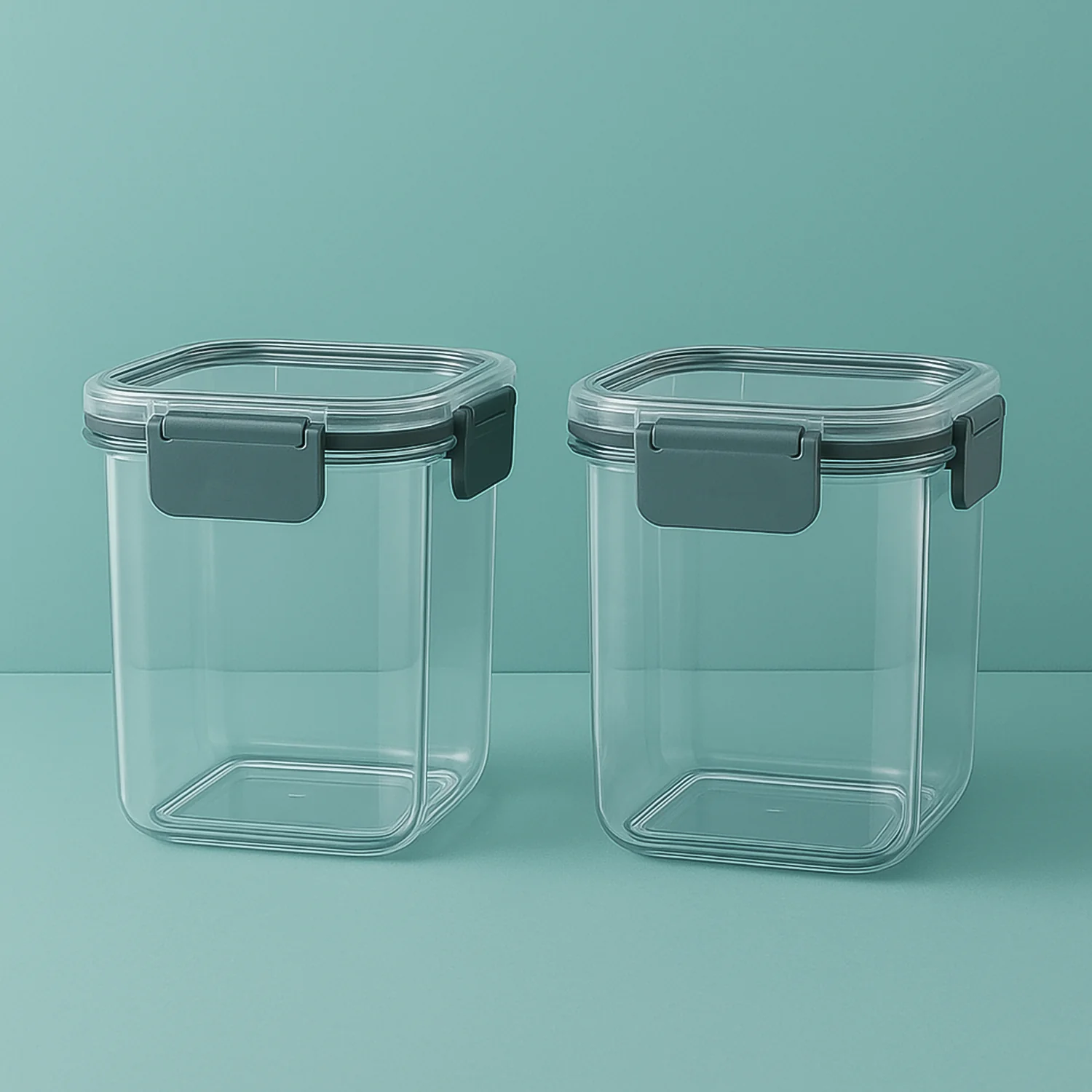 Apex Press N’ Lock Airtight Food Storage Container Set (2Pc/900ml) Approx - Image 7