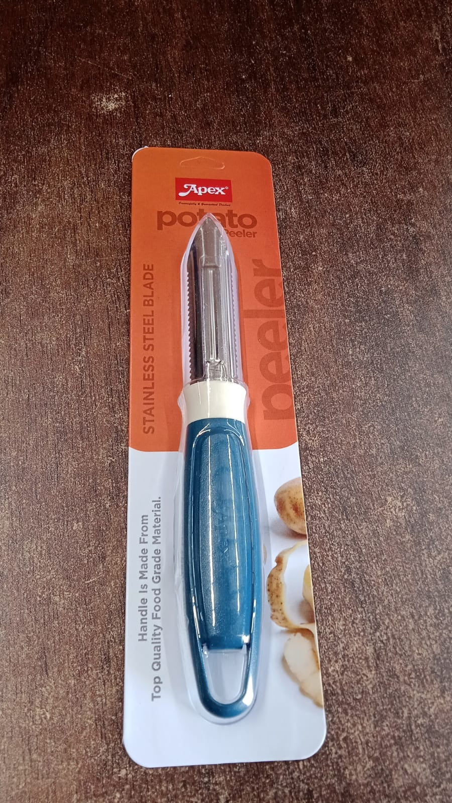 Apex Stainless Steel Blade Potato Peeler (1 Pc) - Image 8