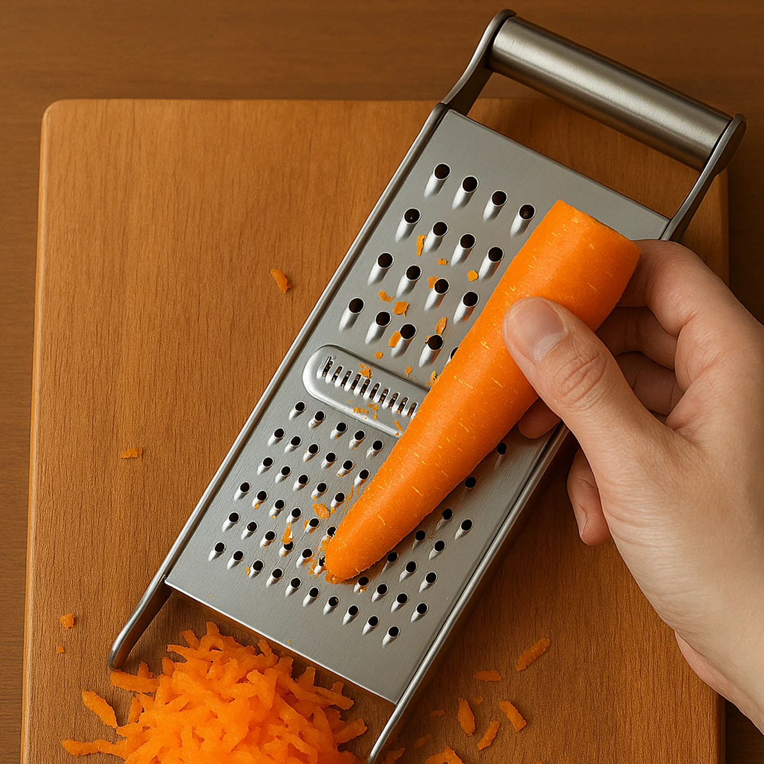 Apex Stainless Steel Grater & Slicer (3 in 1) - Image 7