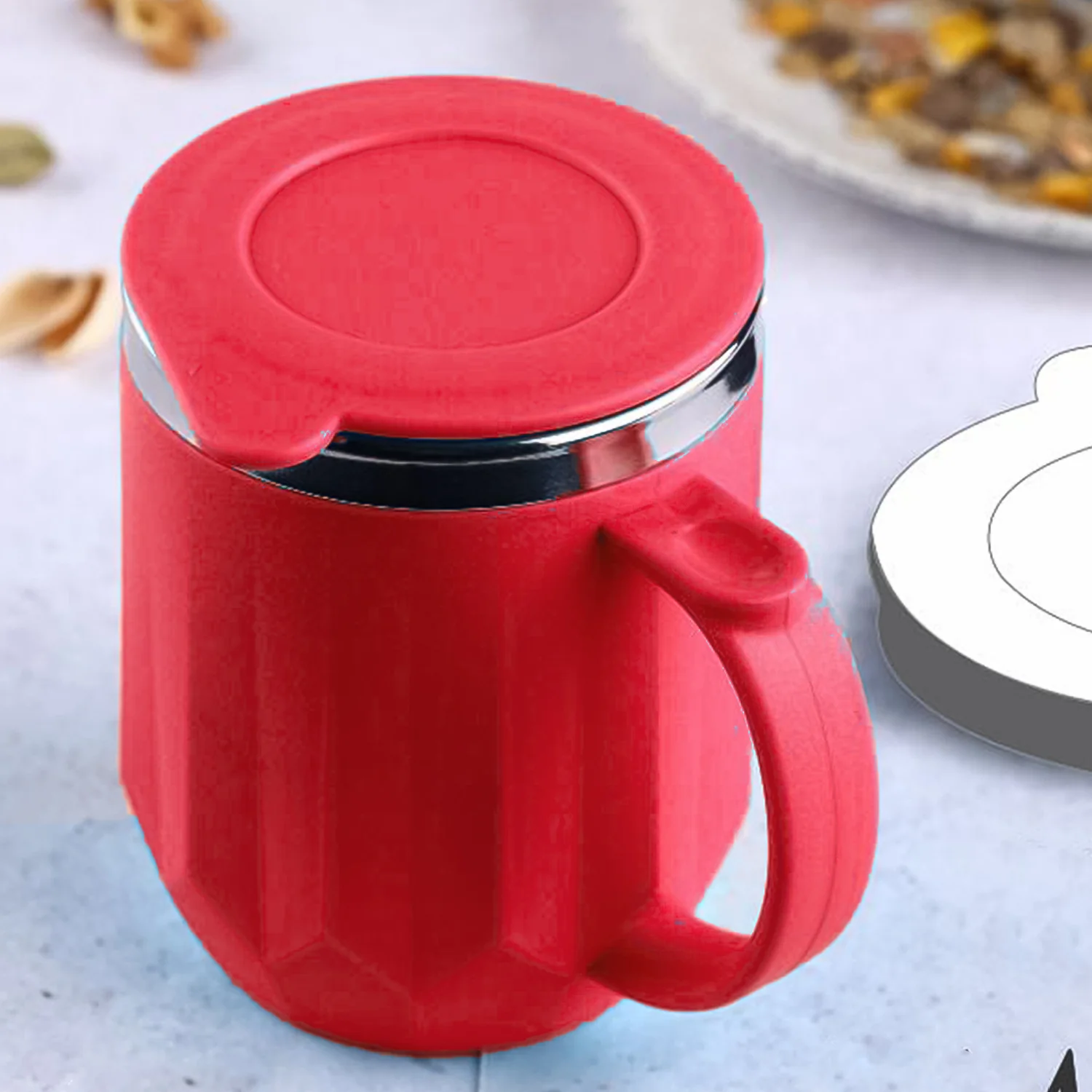 Apex Stainless Steel Insulated Mug, Tumbler 350ML (1 Pc) - Image 4