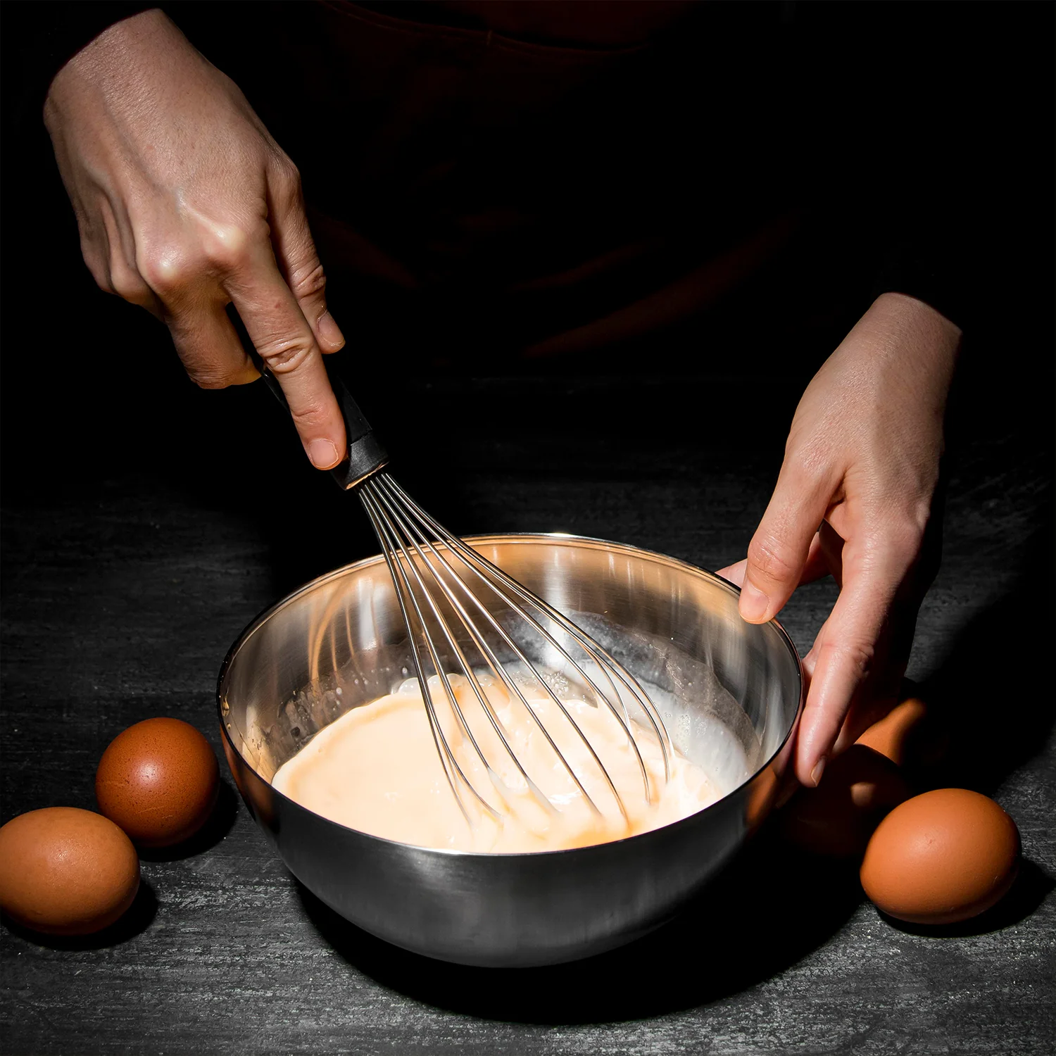 Apex Stainless Steel Medium Hand Whisk (1 Pc) - Image 7