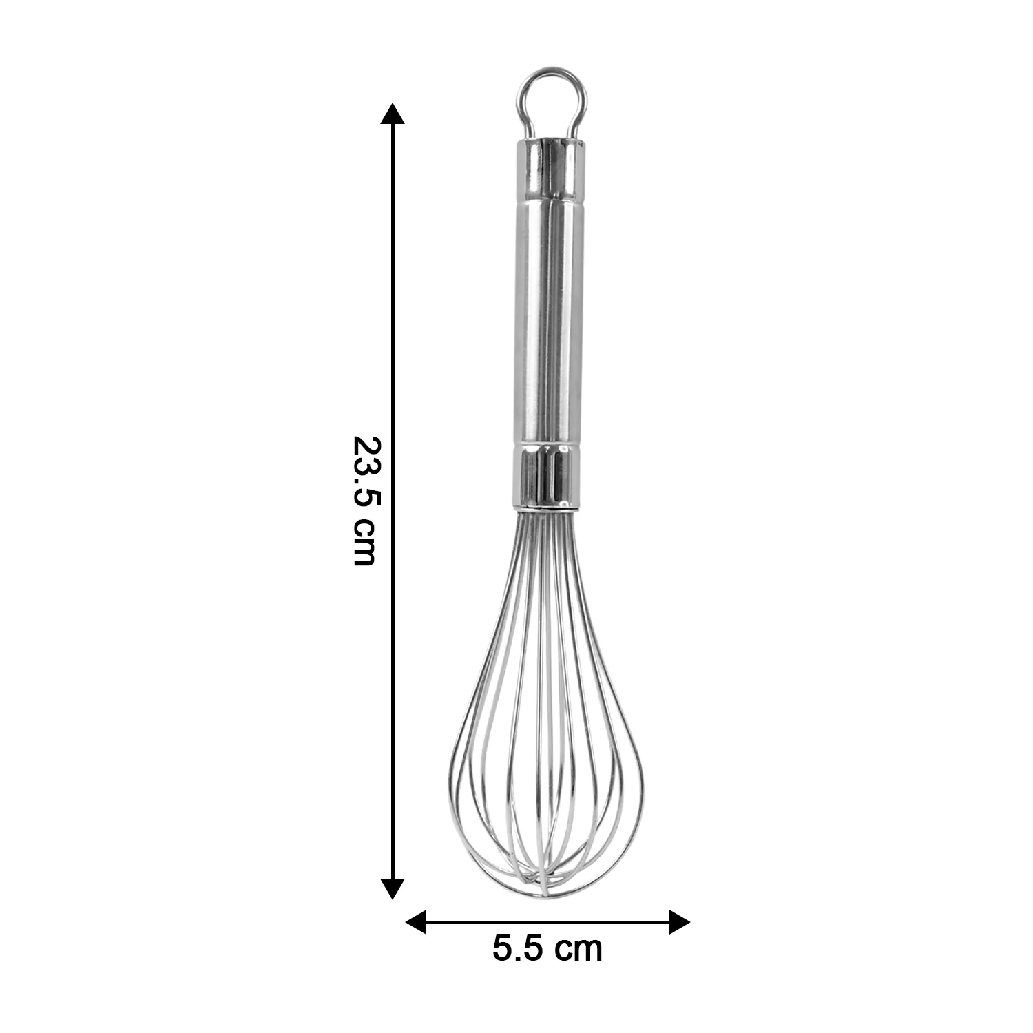 Apex Stainless Steel Small Hand Whisk (1 Pc) - Image 6