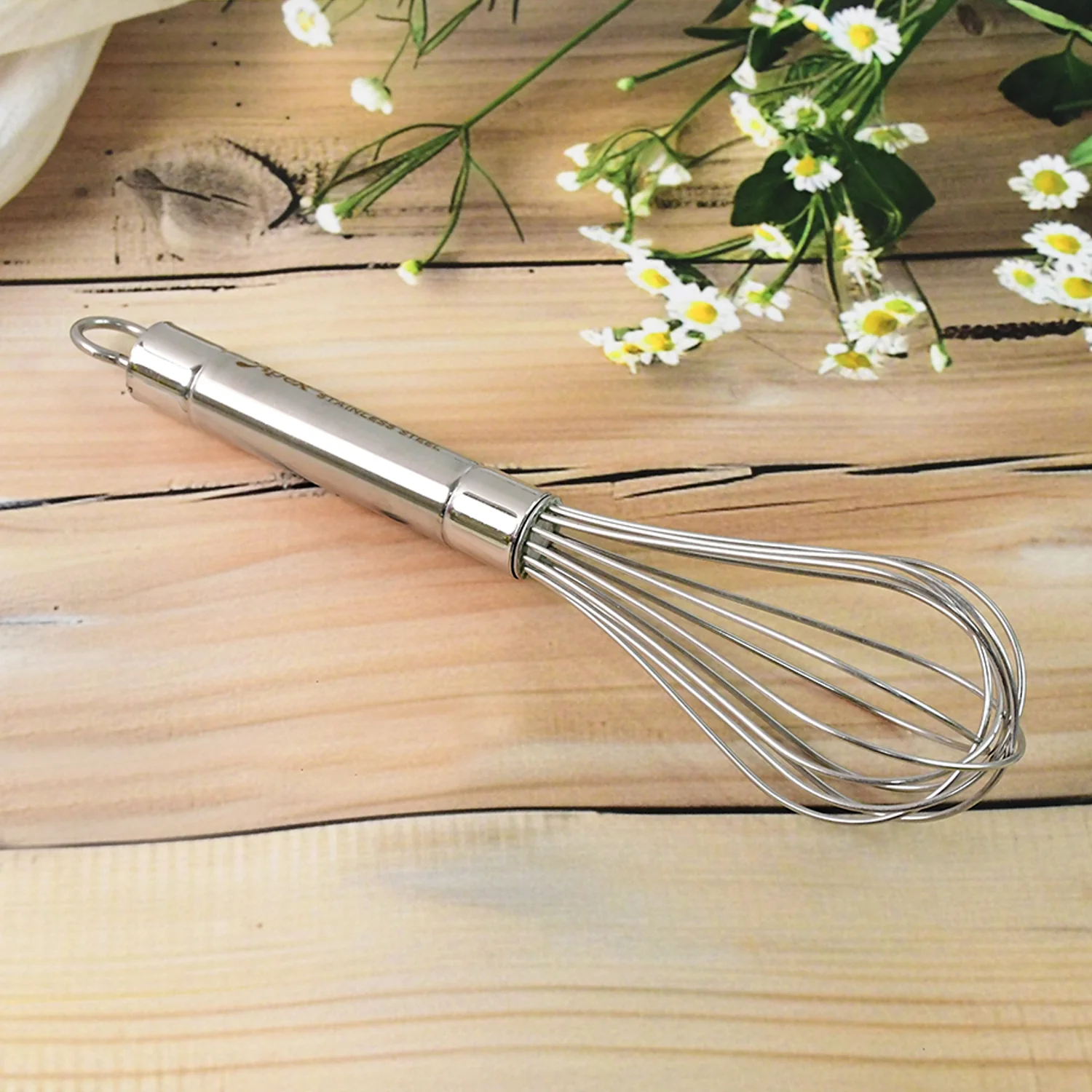 Apex Stainless Steel Small Hand Whisk (1 Pc) - Image 7