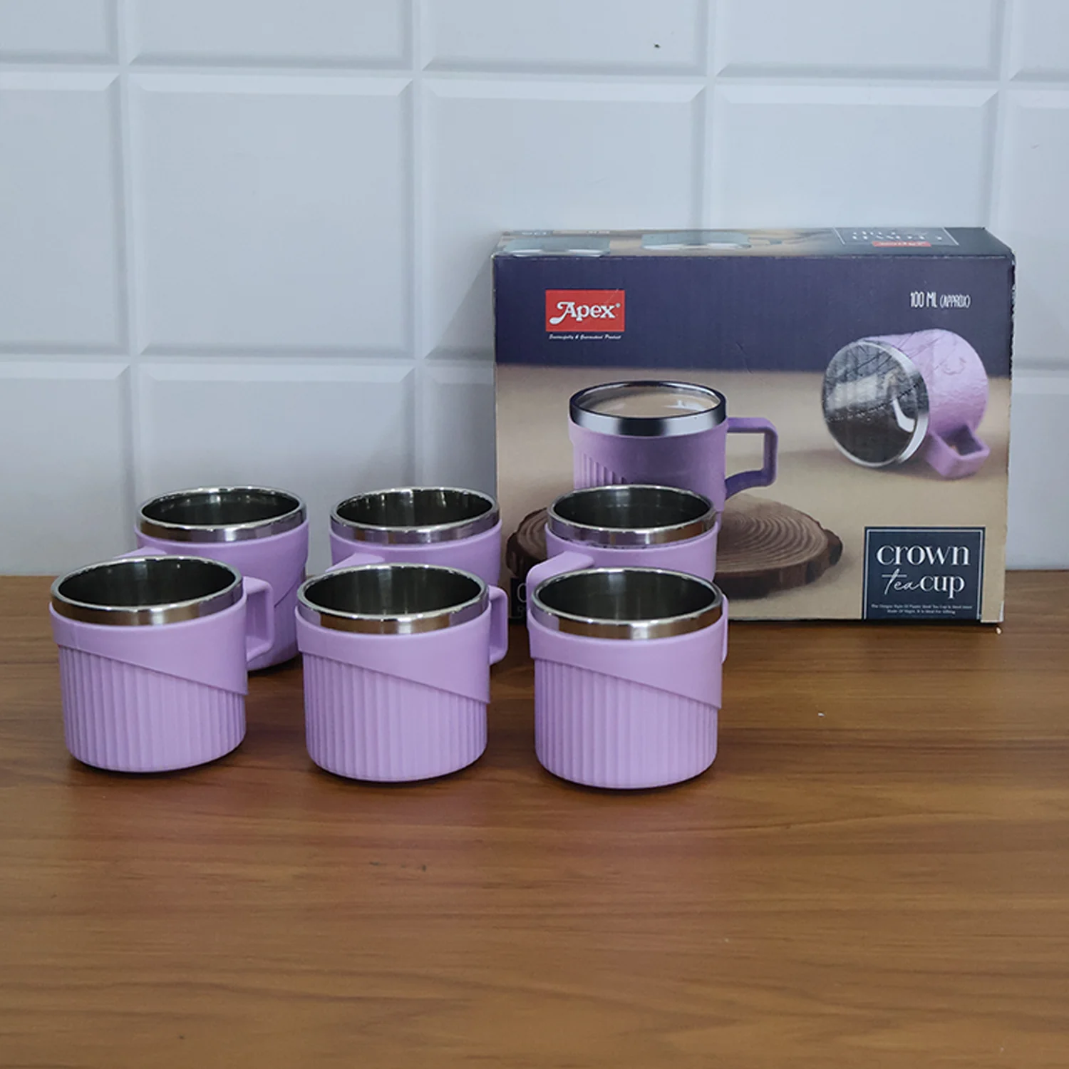 Apex Sturdy Tea & Coffee Cup - (6 Pc / Set) - Image 8
