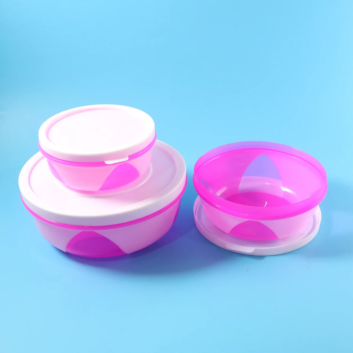 Apple Set of 3 Plastic Storage Containers (1 Pc) - Image 5