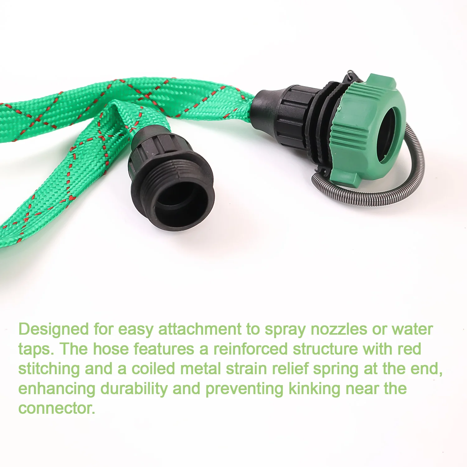Approx 10 Meter Flexible Garden Water Pipe with High-Pressure Spray Nozzle - Image 6