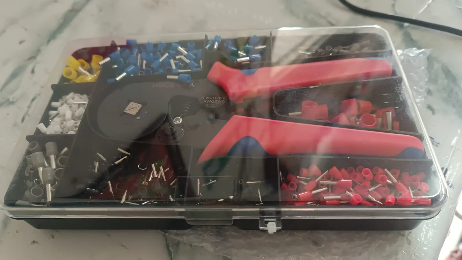 Approx 1200 Piece Ferrule Crimping Tool Kit Set - Image 12