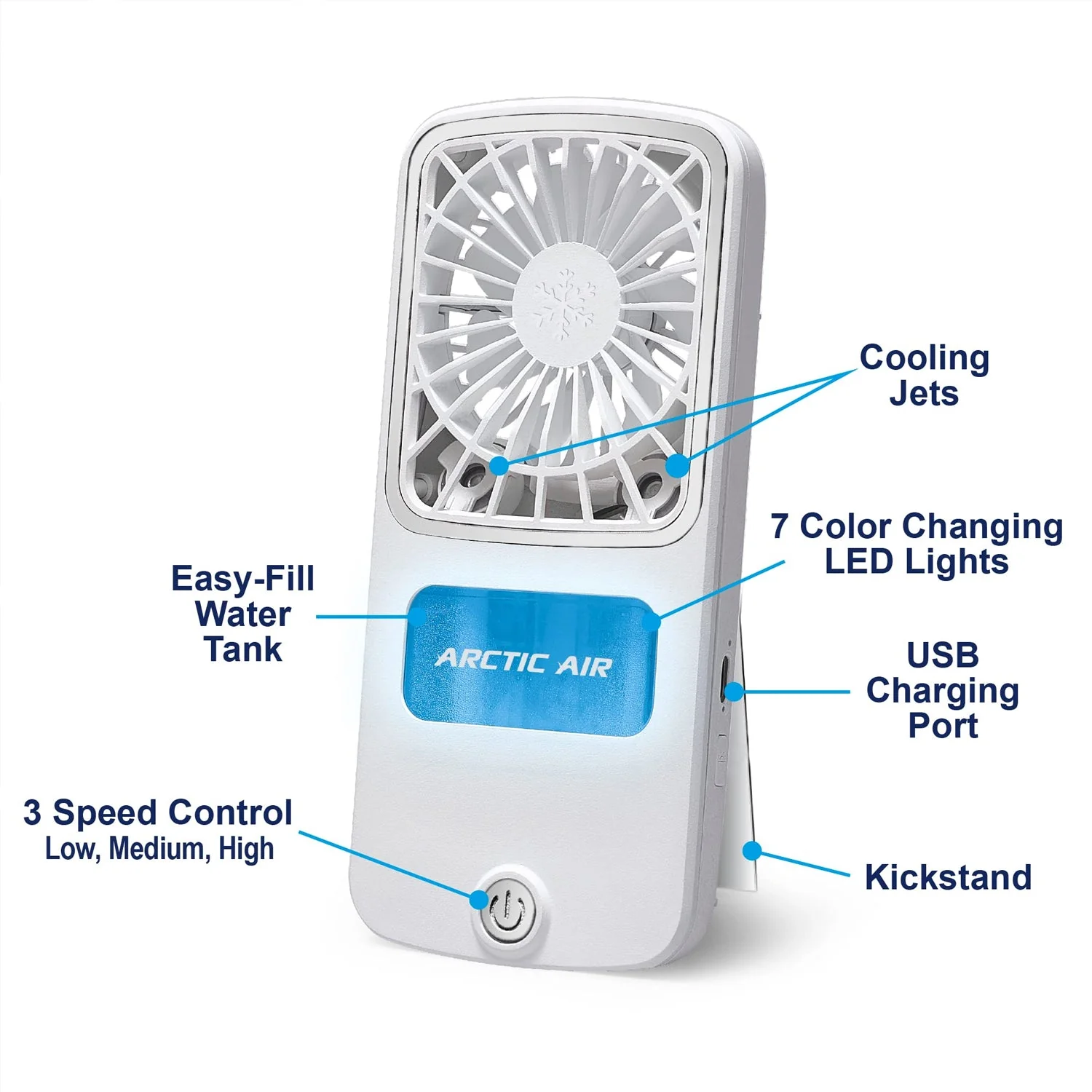 Arctic Air Freedom Portable Personal Air Cooler - Image 8