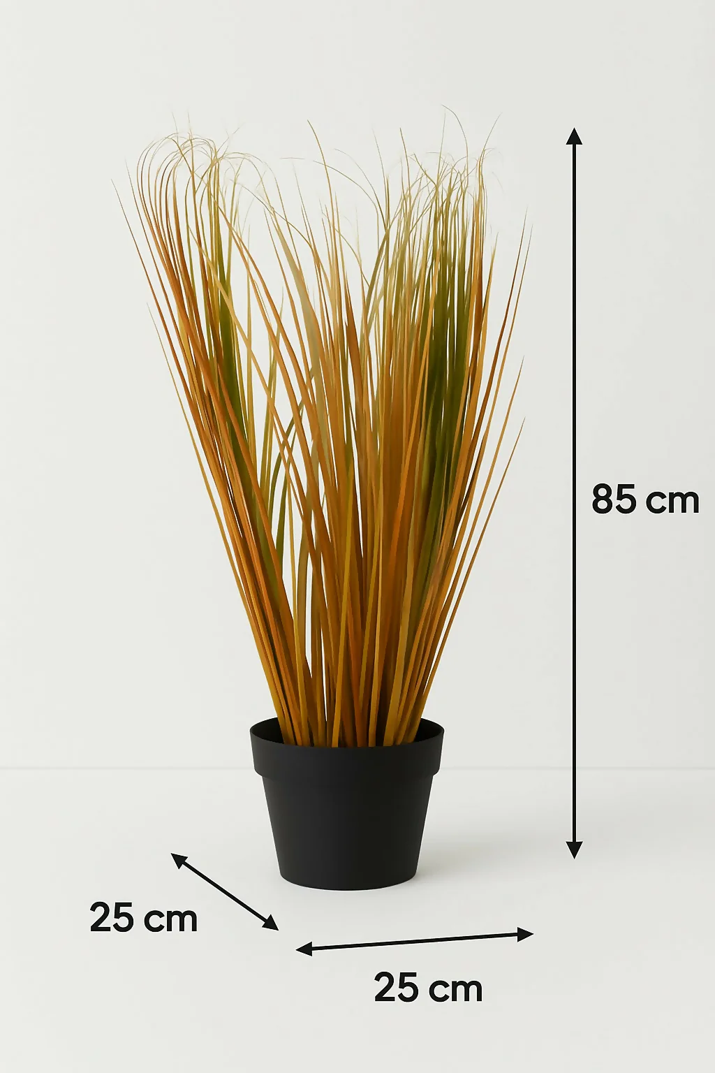 Artificial Decorative Grass Plant in Pot for Home & Office Décor - Image 4