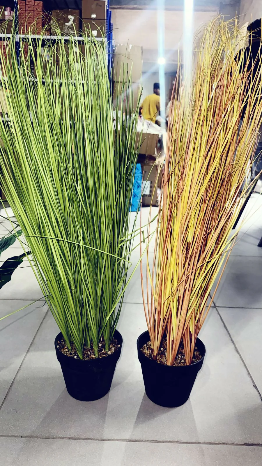 Artificial Decorative Grass Plant in Pot for Home & Office Décor - Image 5