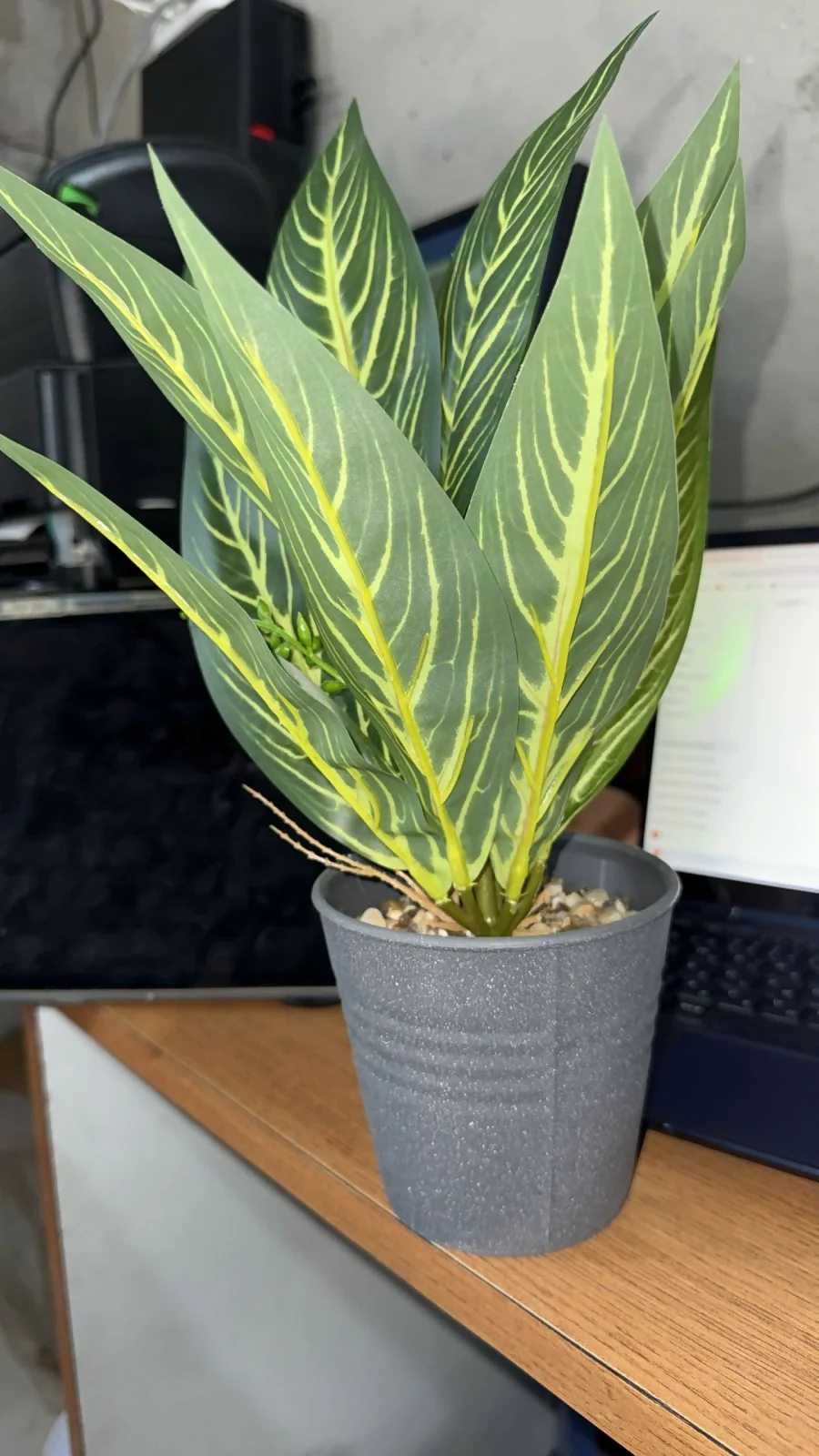 Artificial Decorative Tabletop Plant with Pot for Home & Office Décor - Image 5