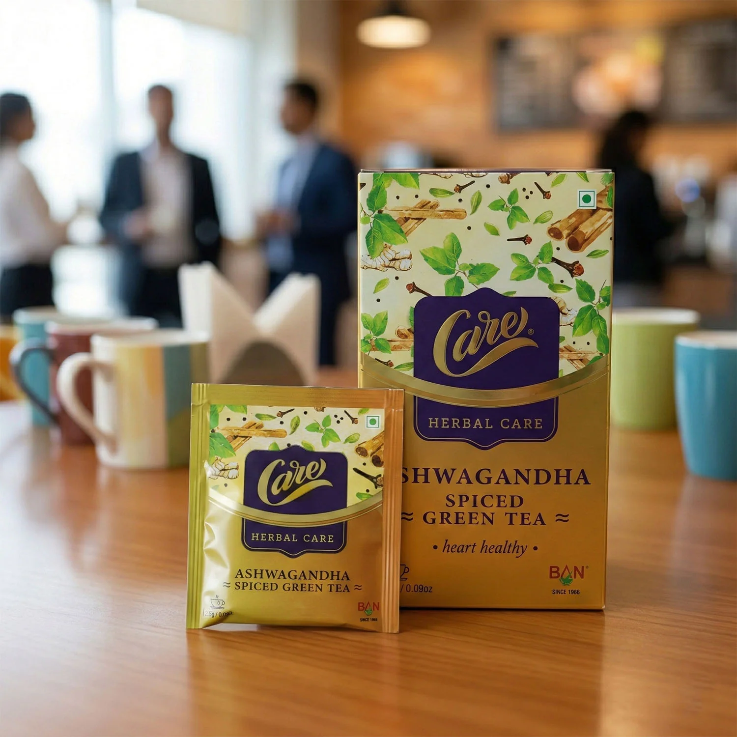Ashwagandha Spiced Green Tea 62.5 Gm (25 Pkt, Per Pkt 2.5 Gm) - Image 5