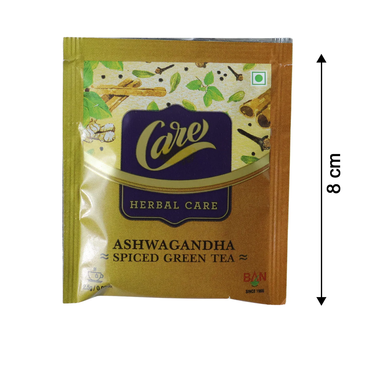 Ashwagandha Spiced Green Tea 62.5 Gm (25 Pkt, Per Pkt 2.5 Gm) - Image 6