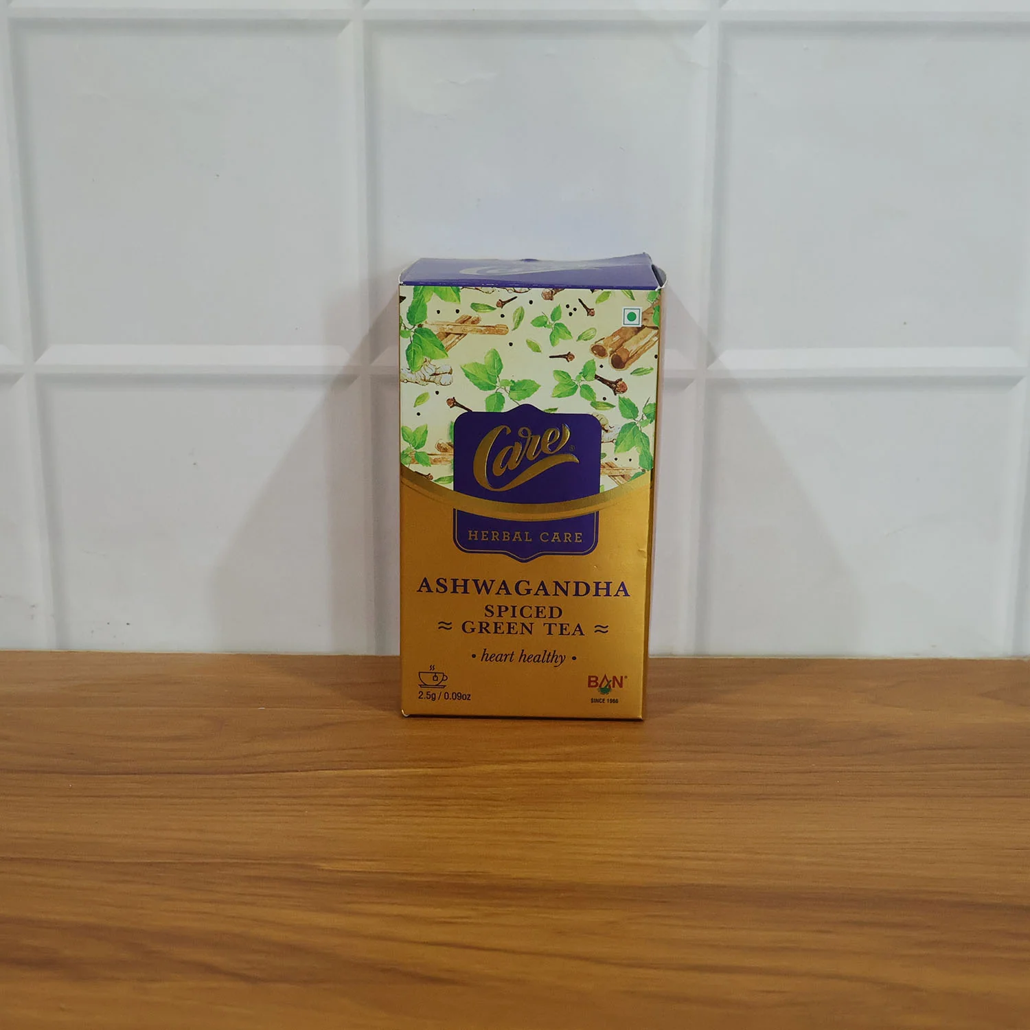 Ashwagandha Spiced Green Tea 62.5 Gm (25 Pkt, Per Pkt 2.5 Gm) - Image 9
