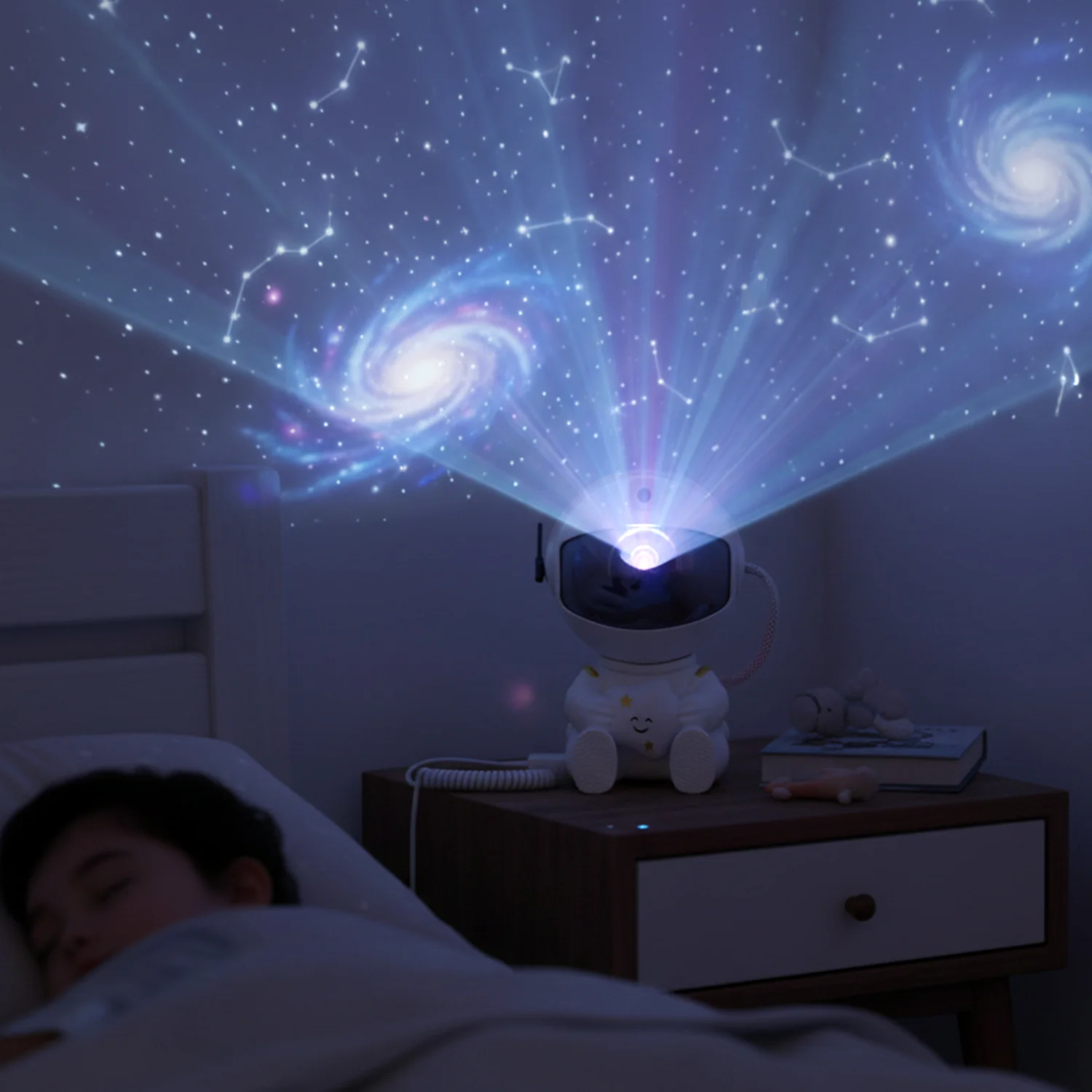 Astronaut Galaxy Star Projector Night Light with Remote Control (1 Pc) - Image 7