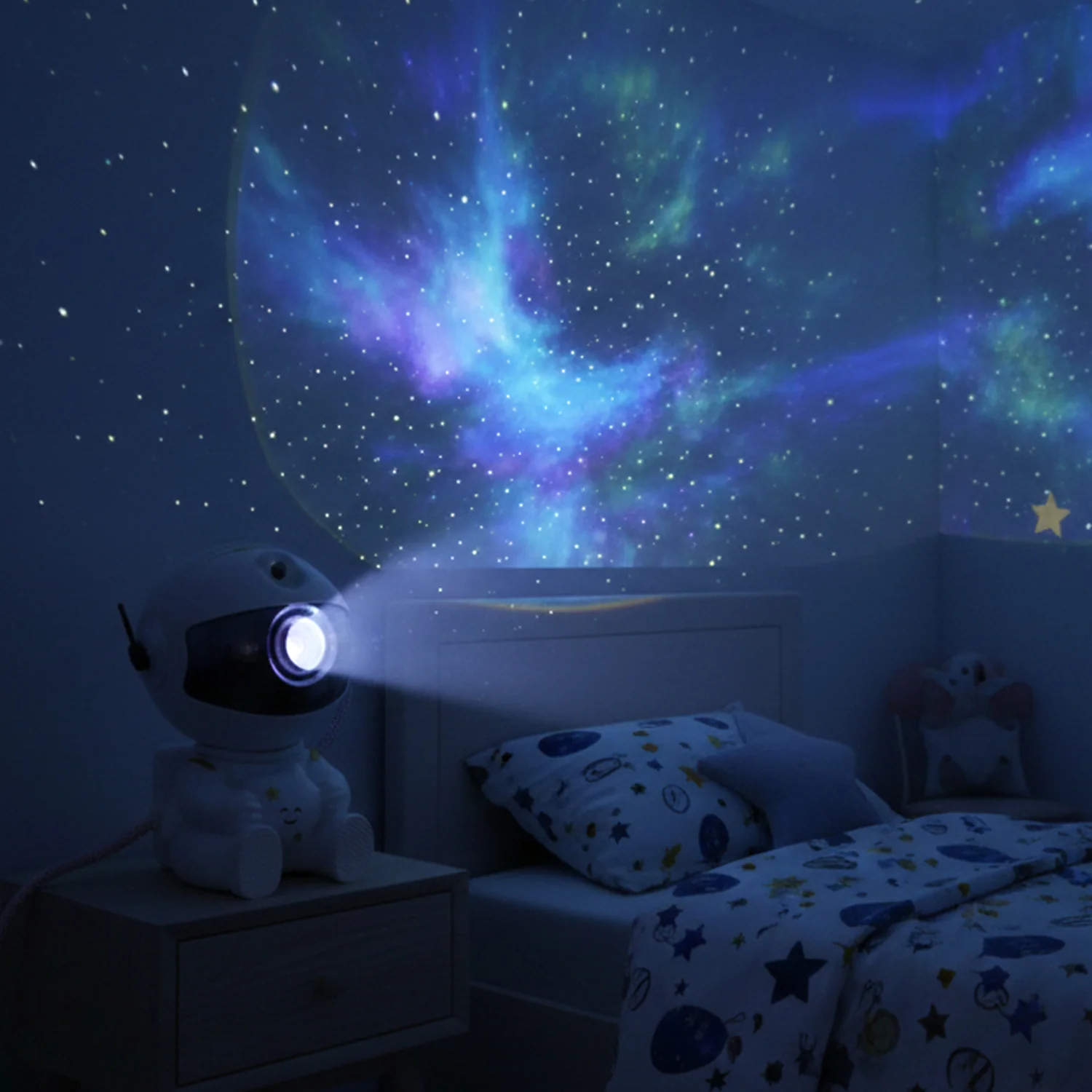 Astronaut Galaxy Star Projector Night Light with Remote Control (1 Pc) - Image 8