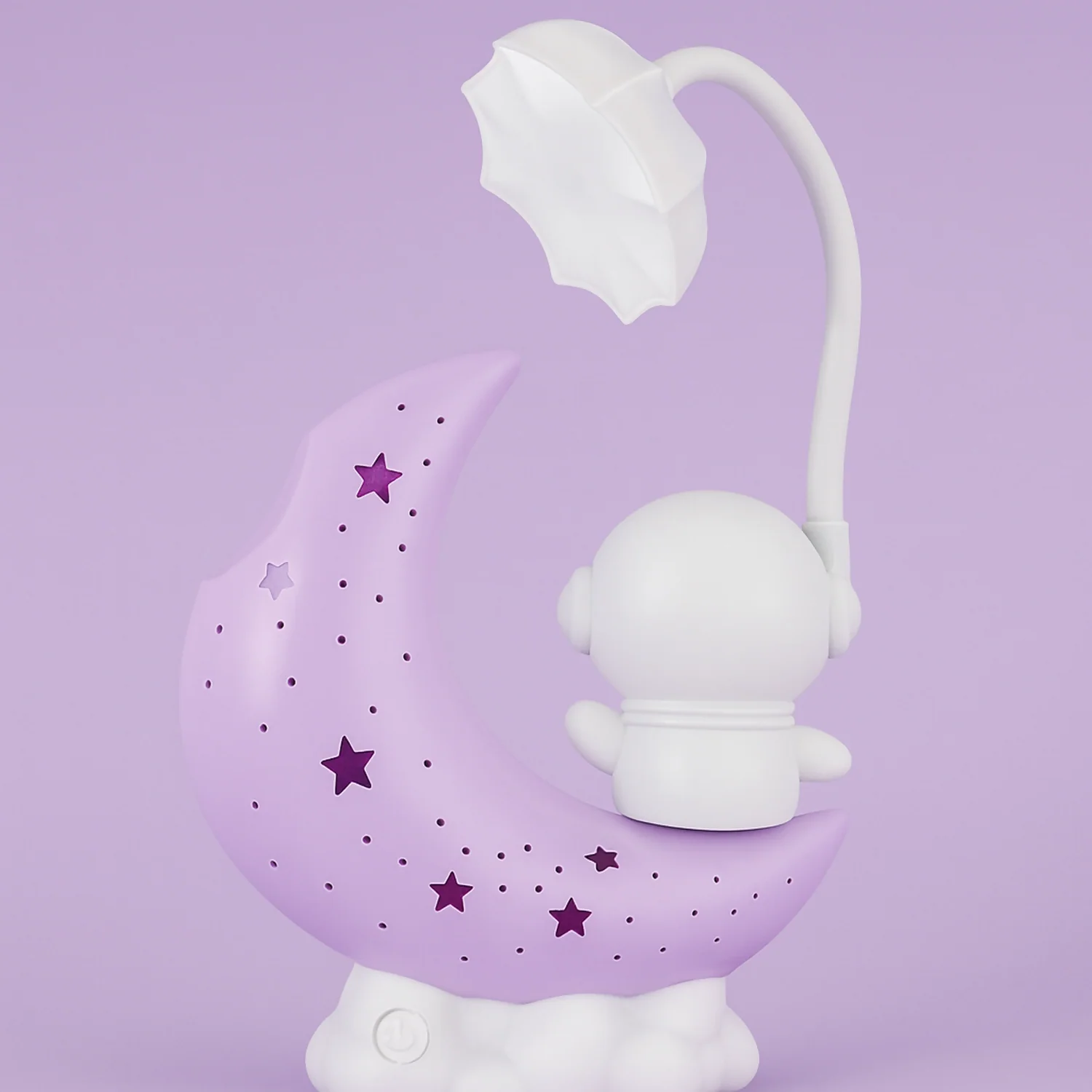 Astronaut Moon LED Night Lamp for Kids Bedroom & Baby Nursery Decor - Image 4