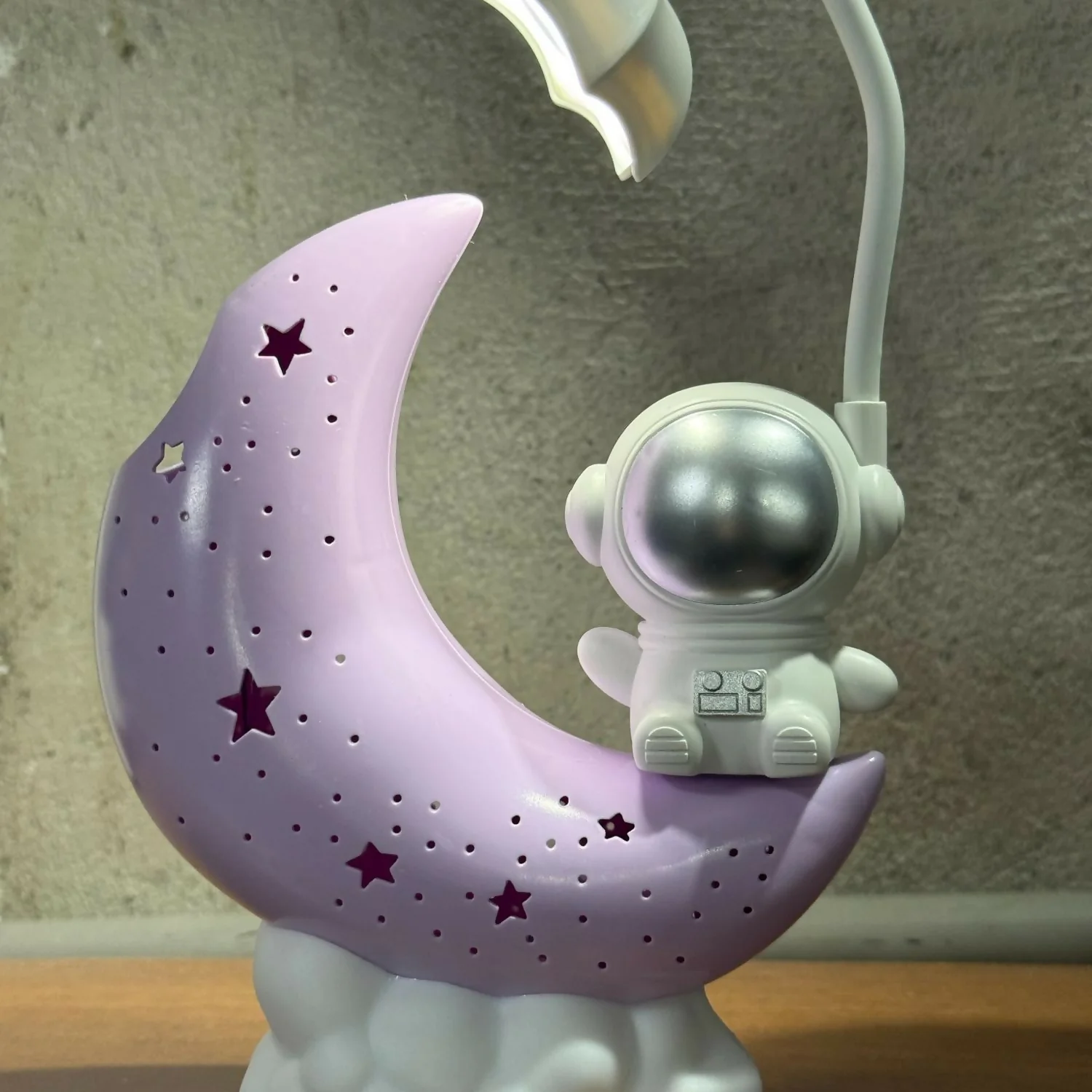 Astronaut Moon LED Night Lamp for Kids Bedroom & Baby Nursery Decor - Image 5