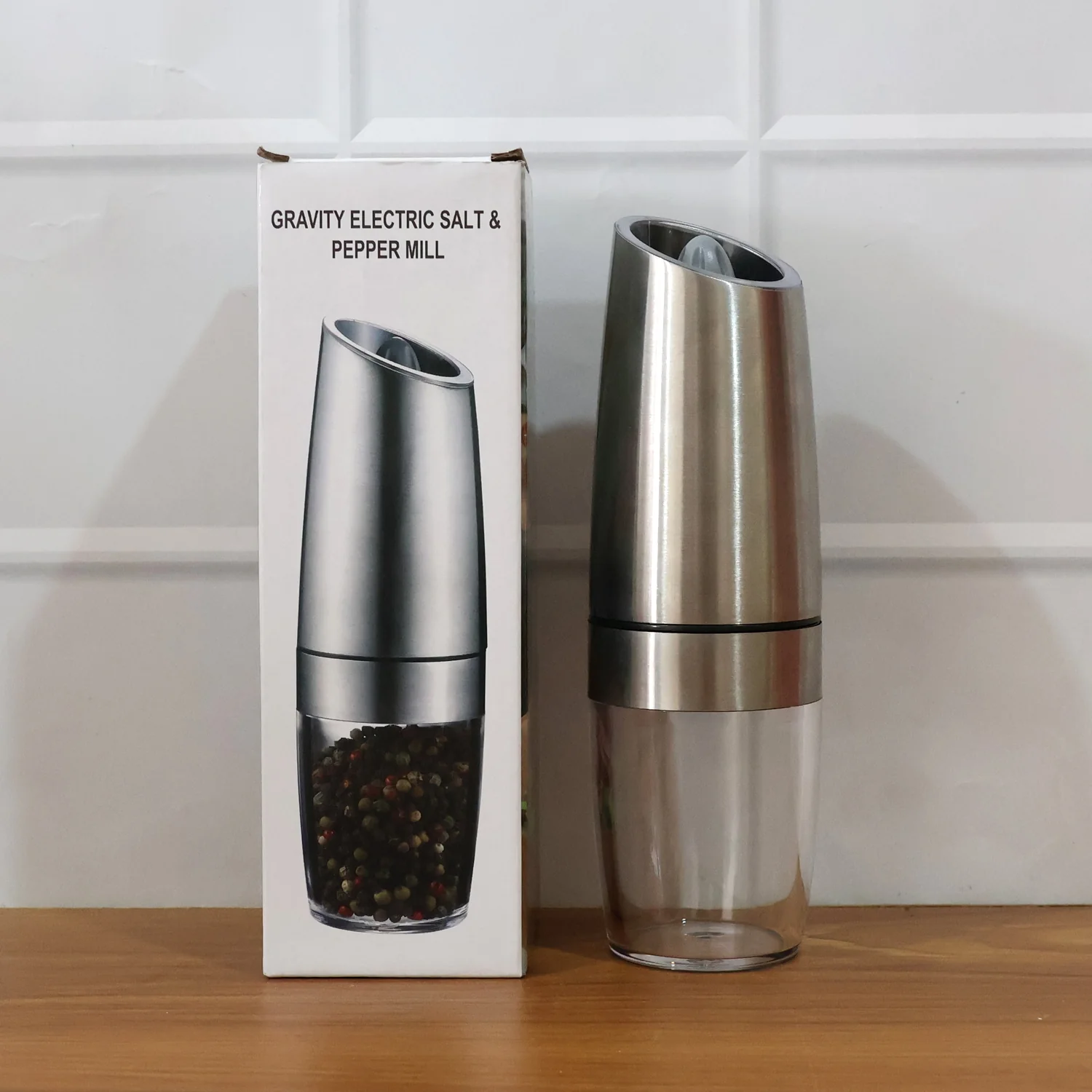 Automatic Gravity Electric Salt and Pepper Grinder Mill (1 Pc) - Image 9