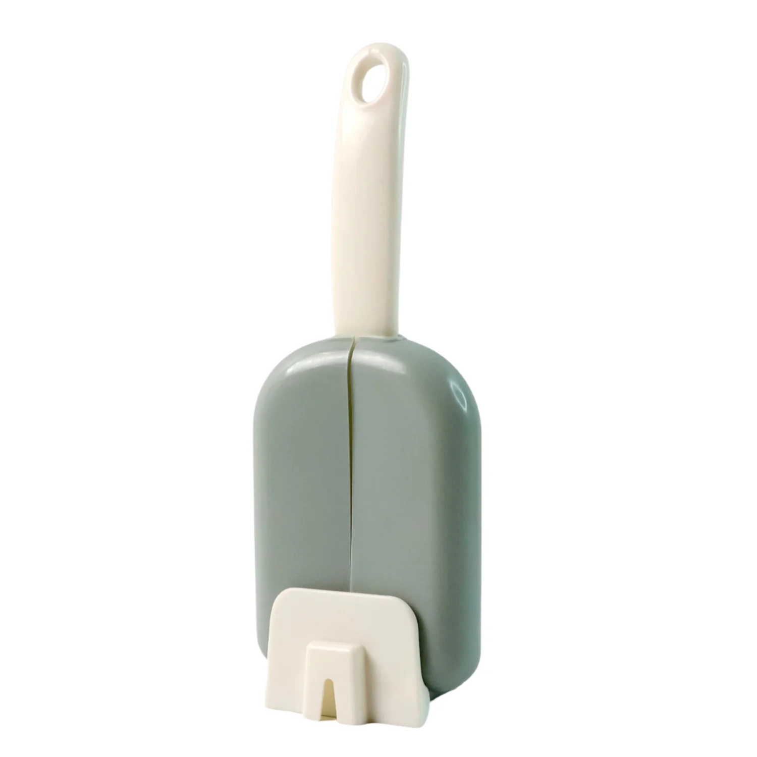Automatic Open & Close Kitchen Rice Spoon Holder with Dust Cover - Image 5