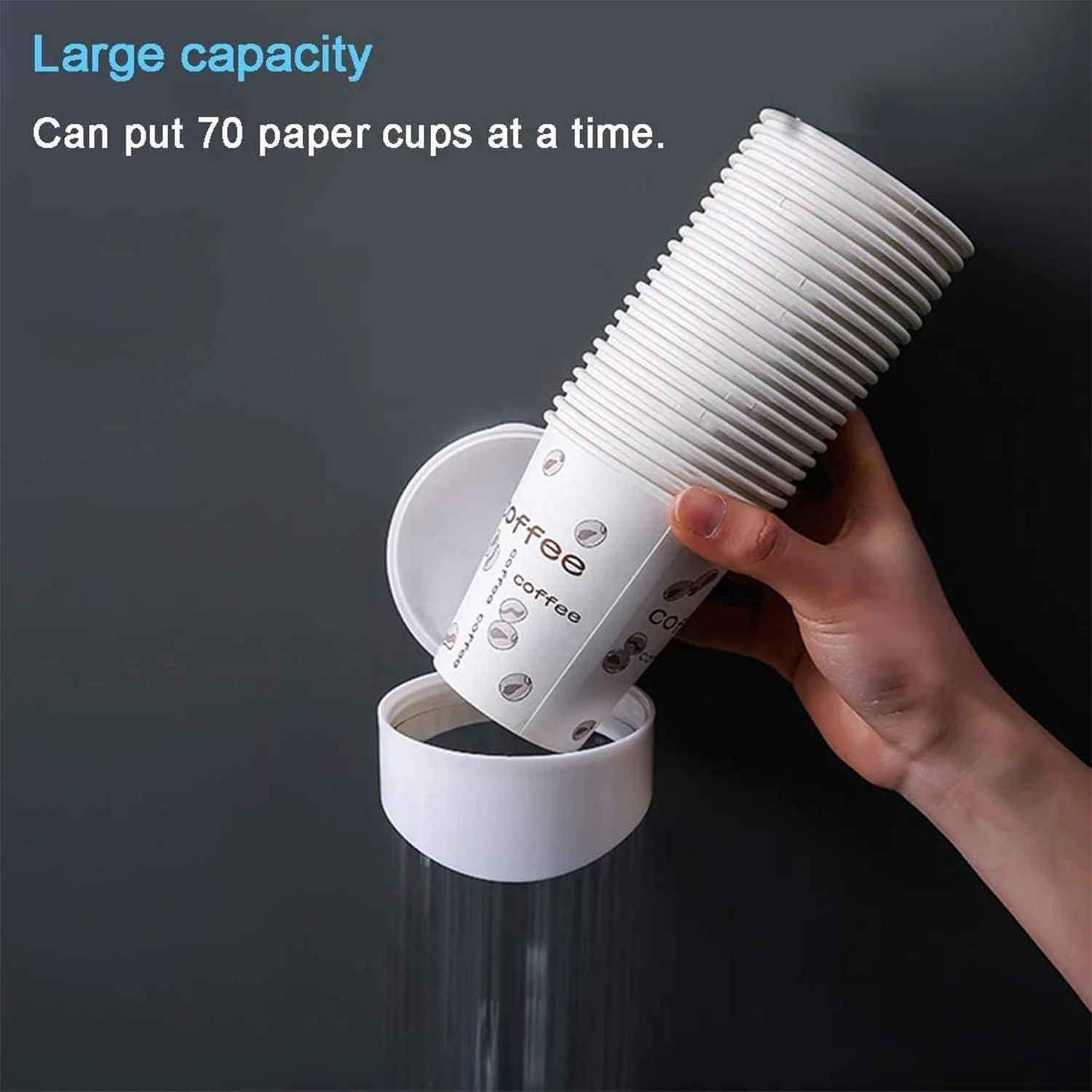 Automatic Paper Cup Dispenser Holder (1 Pc) - Image 7
