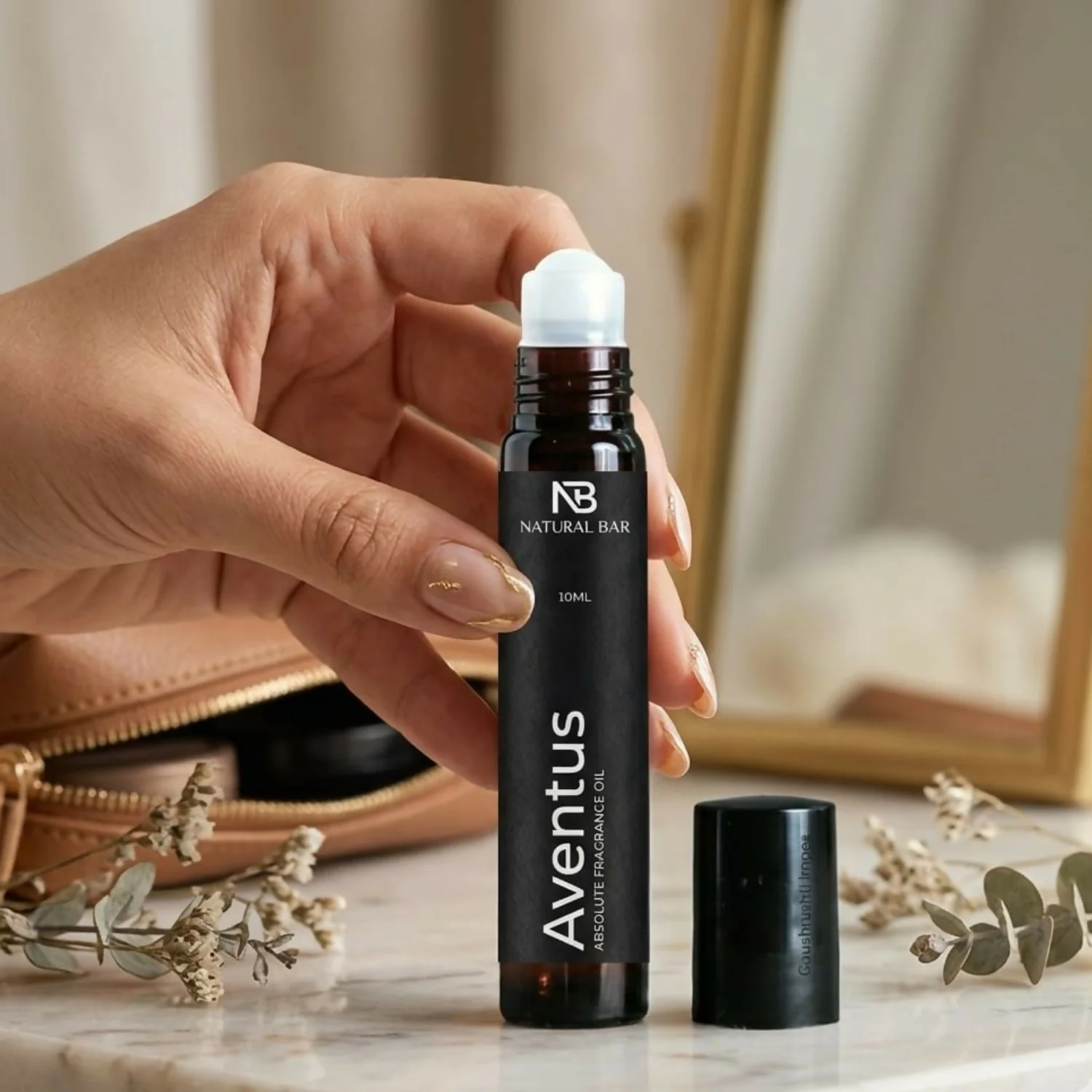 Aventus Luxury Attar Roll On Long Lasting Non Alcoholic Perfume (10ml) - Image 2