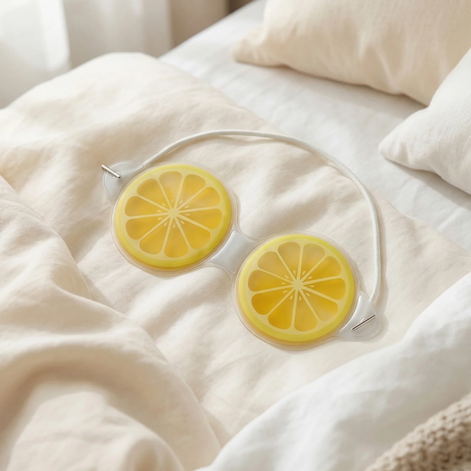 Reusable Eye Cooling Gel Eye Mask (1 Pair, Mix Gel Mask) - Image 11