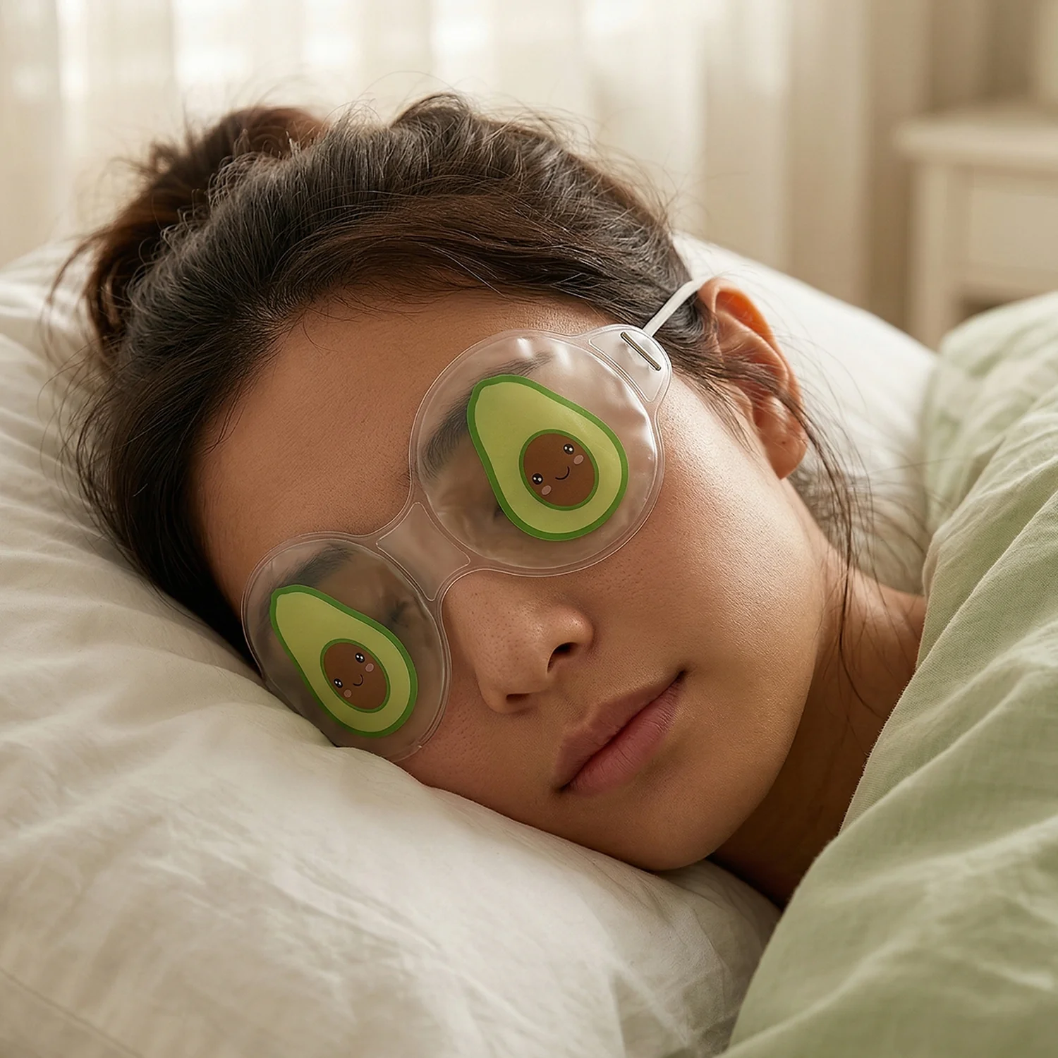 Reusable Eye Cooling Gel Eye Mask (1 Pair, Mix Gel Mask) - Image 3
