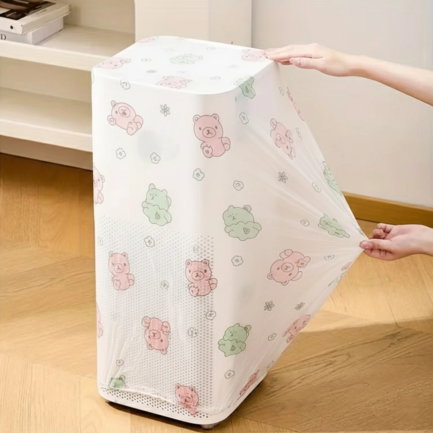 B-Grade Reusable Split Air Conditioner Dust Protection Cover - Image 3