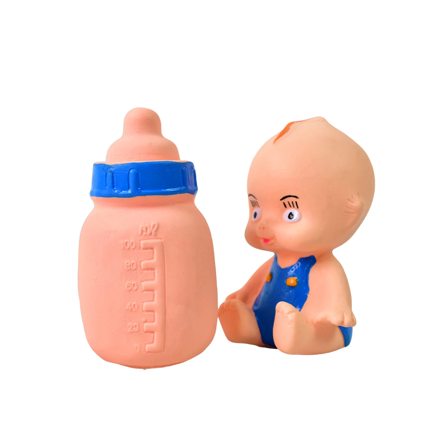Baby And Bottle Squeeze Chu Chu Fun Toy (2 Pcs) - Image 5