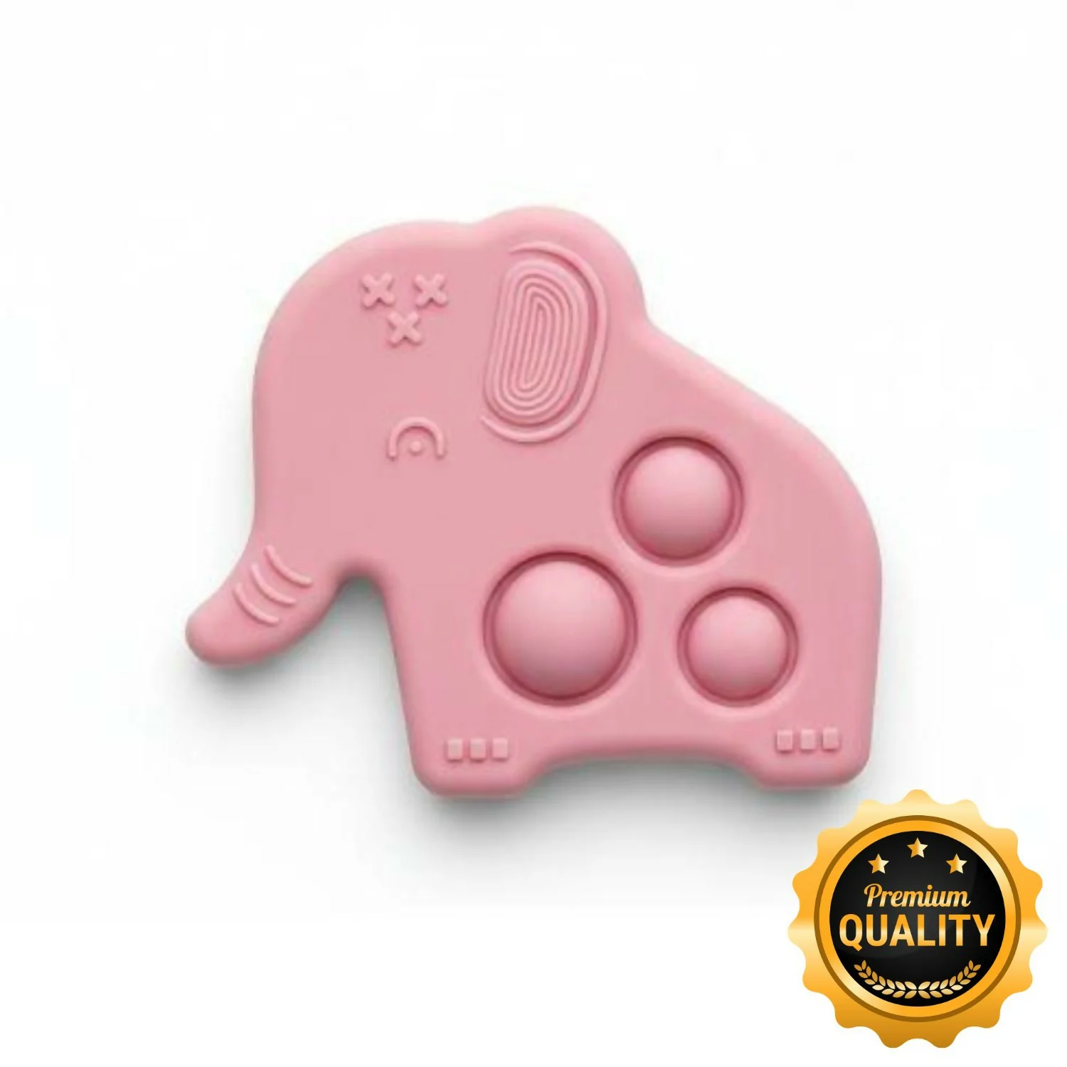 Baby Elephant Pop it Silicone Teether - Image 3
