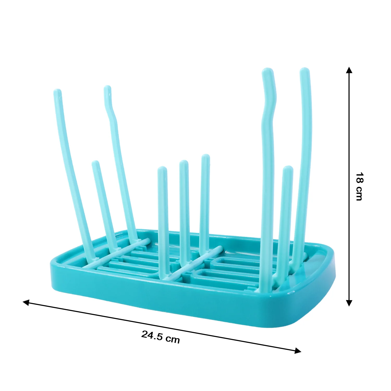 Baby Feeding Bottle Drying Rack (1 Pc Set) - Image 6