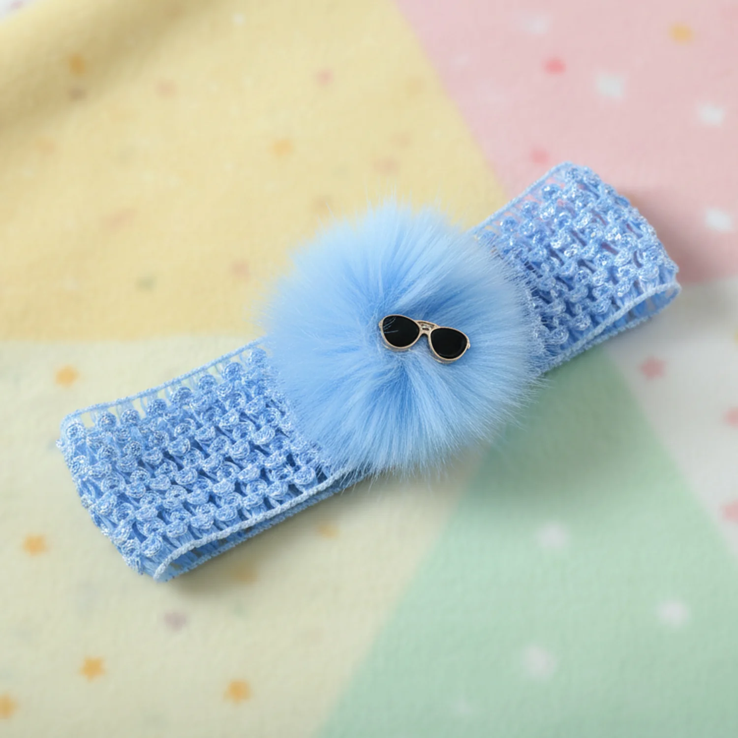 Baby Girls Cute Hair Band with Soft Elastic Stretch Headband (1 Pc) - Image 7
