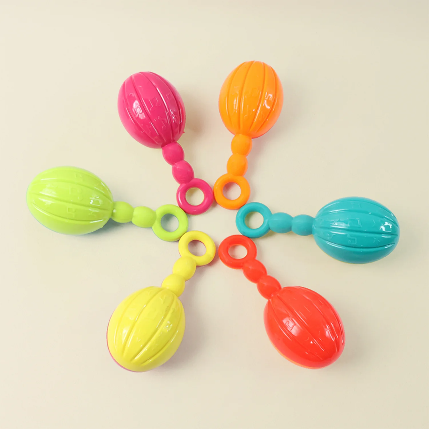 Baby Hand Rattle toy - (6 Pc / Set) - Image 3