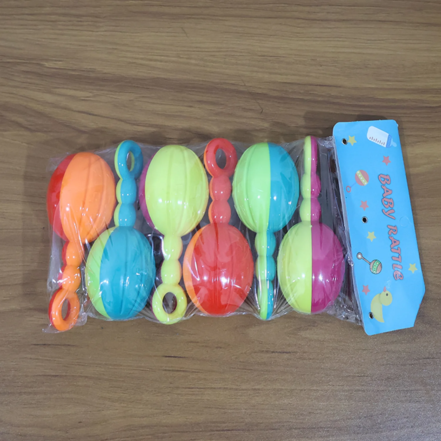 Baby Hand Rattle toy - (6 Pc / Set) - Image 9