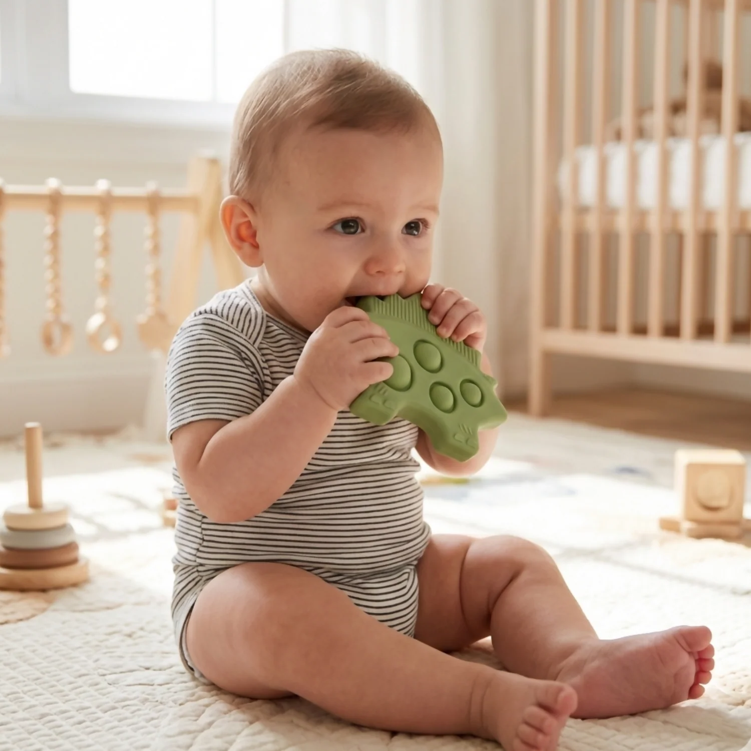 Baby Hypo Pop it Silicone Teether - Image 3