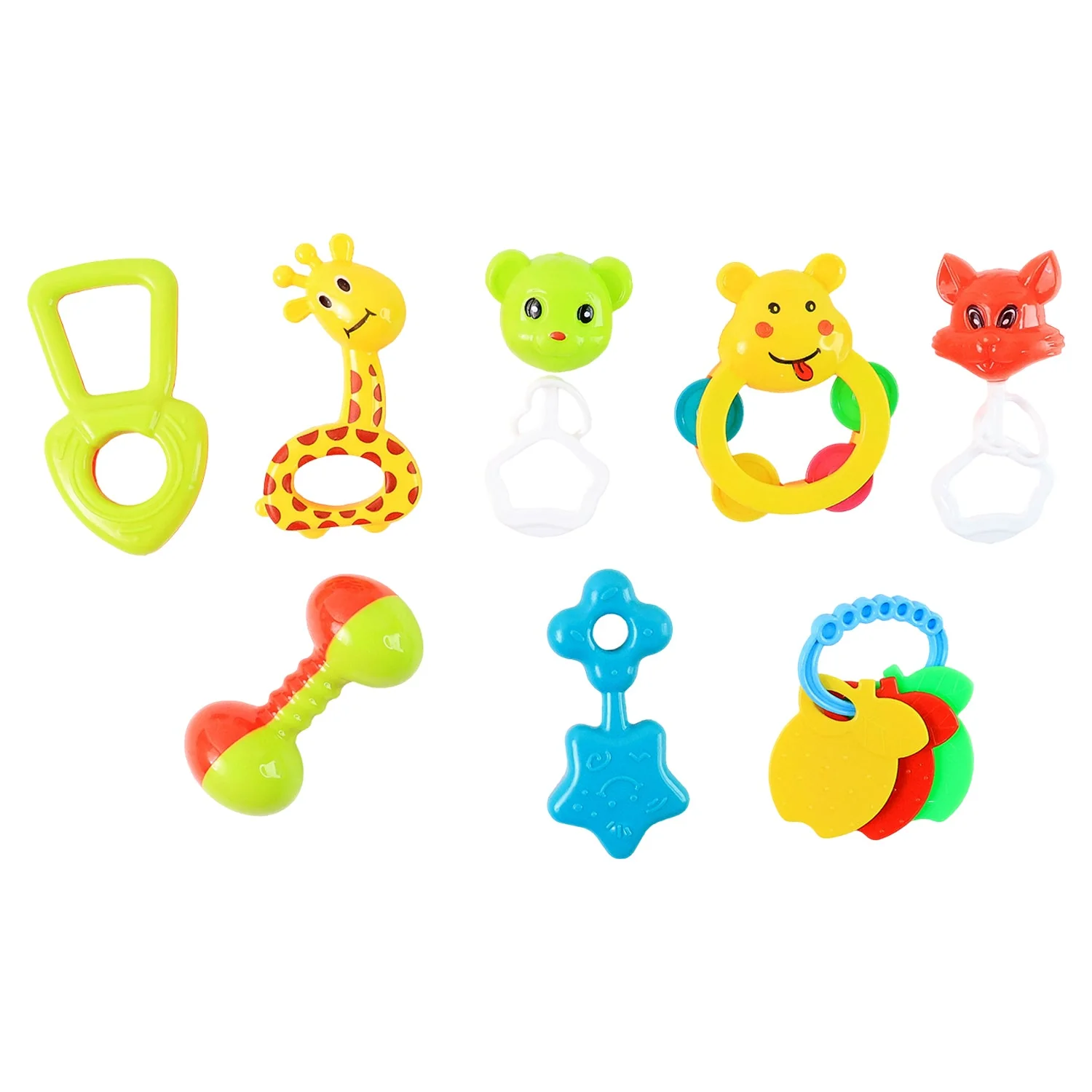 Baby Rattle Toy Collection for Infants 8 Pcs Set - Image 5
