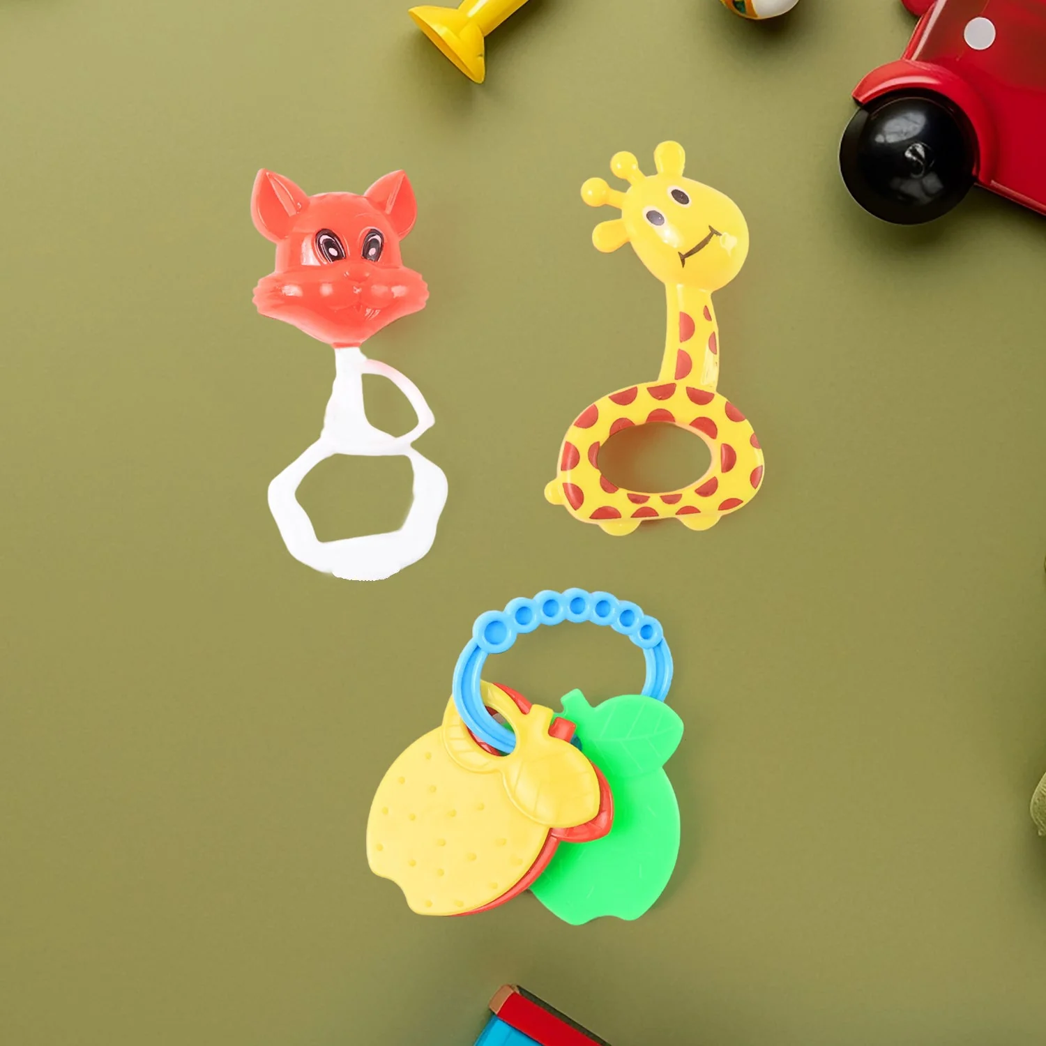 Baby Rattle Toy Collection for Infants 8 Pcs Set - Image 6